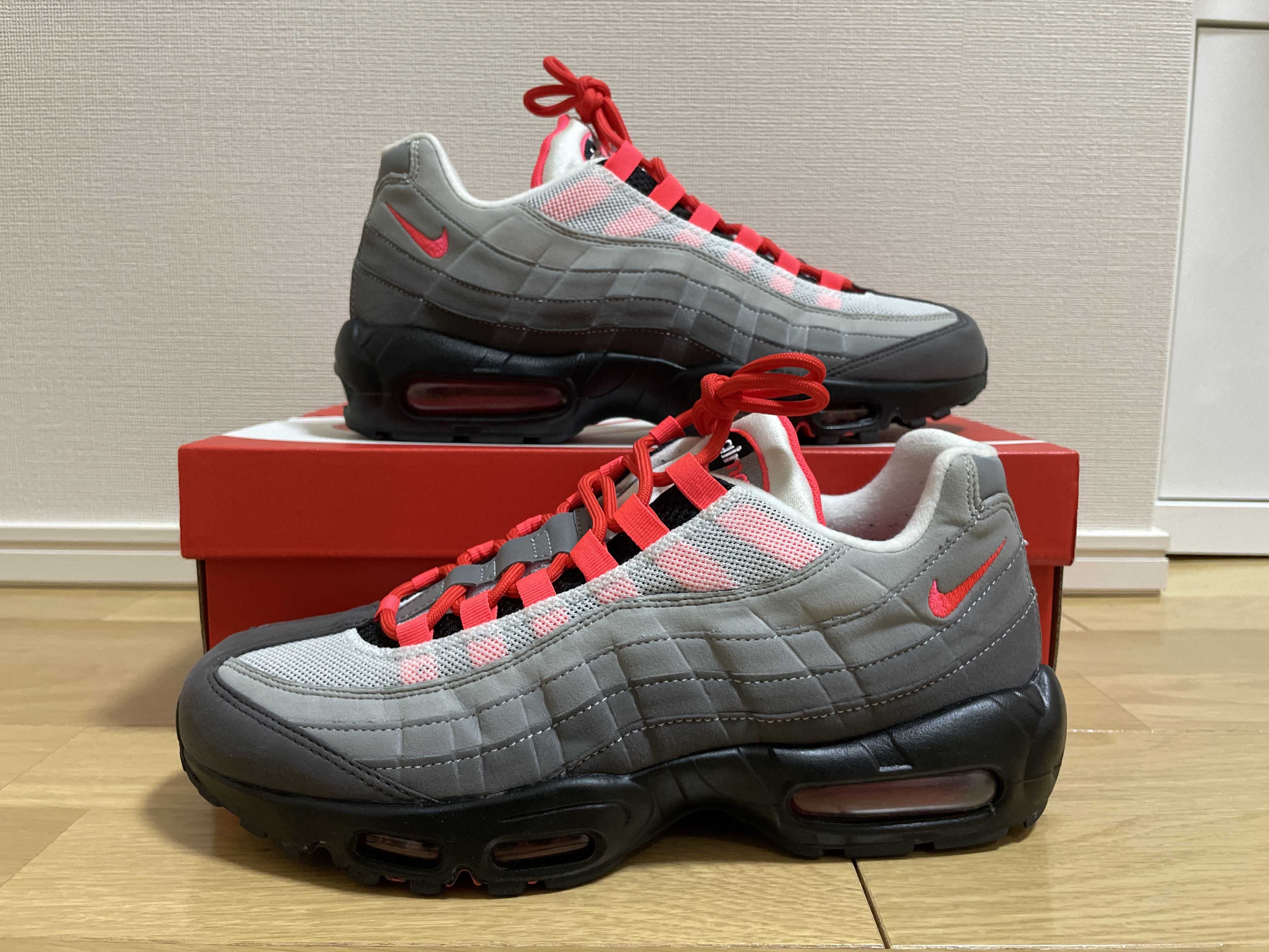 Nike Air Max 95 OG "White/Solar Red"