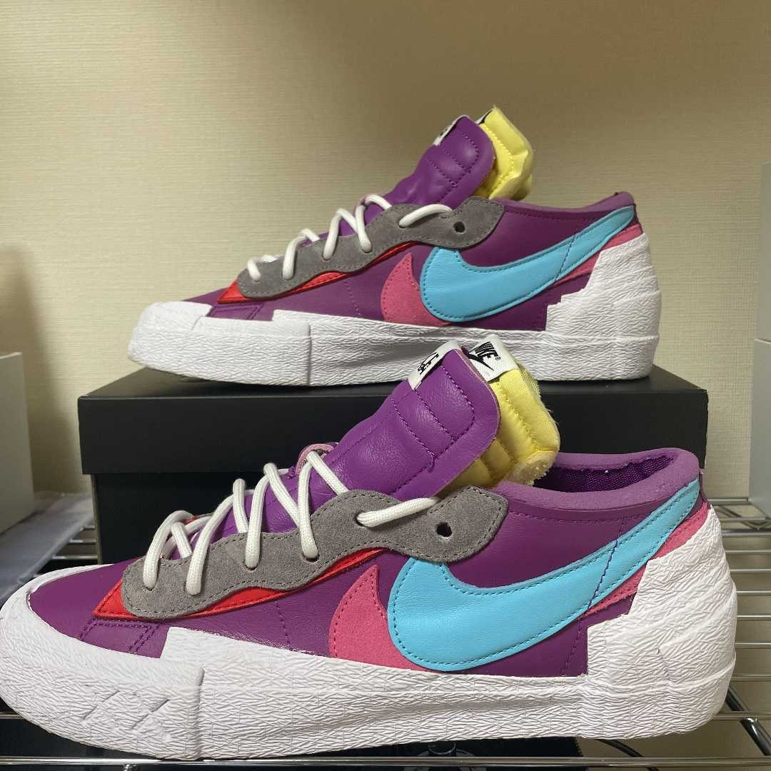 KAWS × sacai × Nike Blazer Low "Purple Dusk"