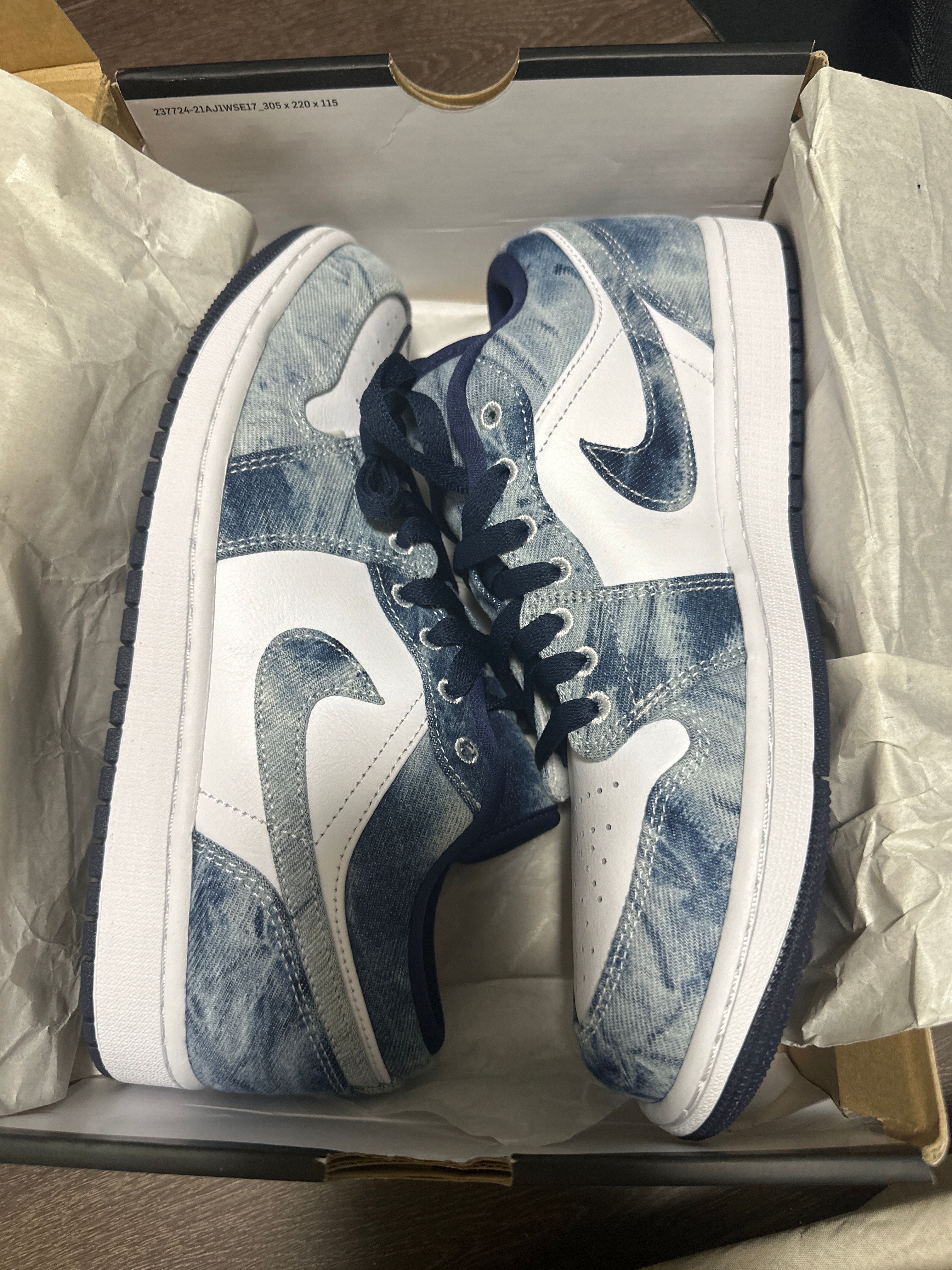 Nike Air Jordan 1 Low "Washed Denim"