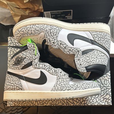 Nike Air Jordan 1 High OG "White Cement/Safari"