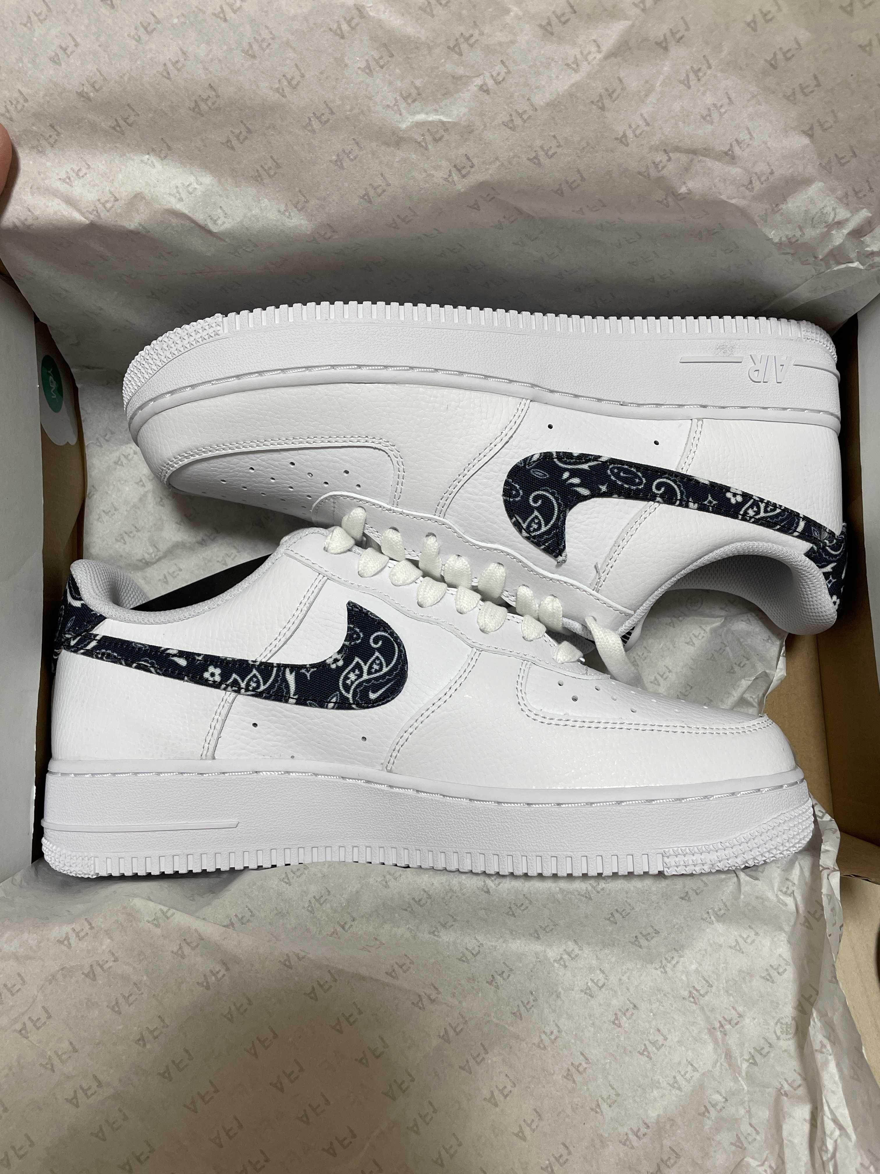 Nike Women's Air Force 1 Low '07 Essential "Black Paisley"