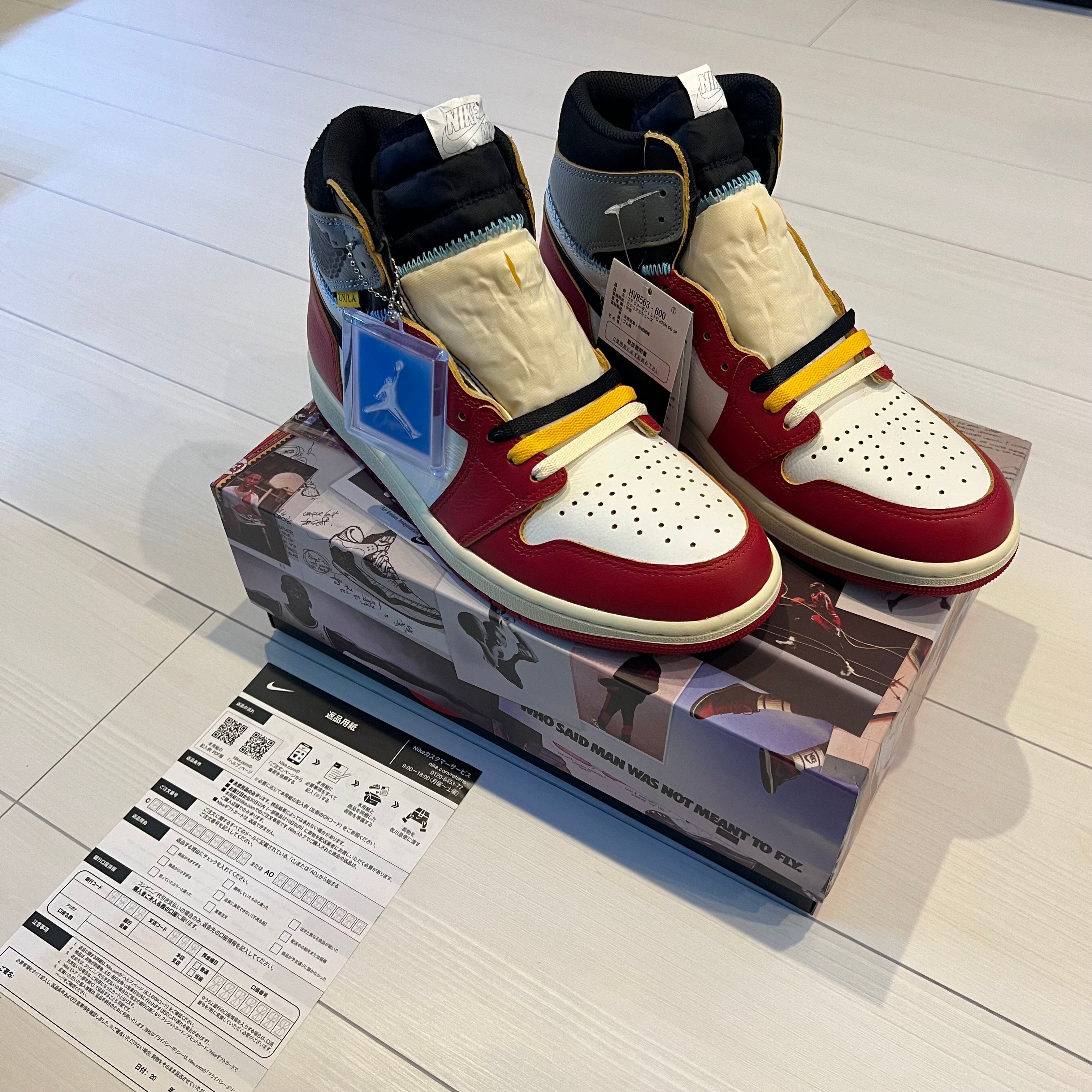 UNION × Nike Air Jordan 1 Retro High OG "Chicago/Shadow"