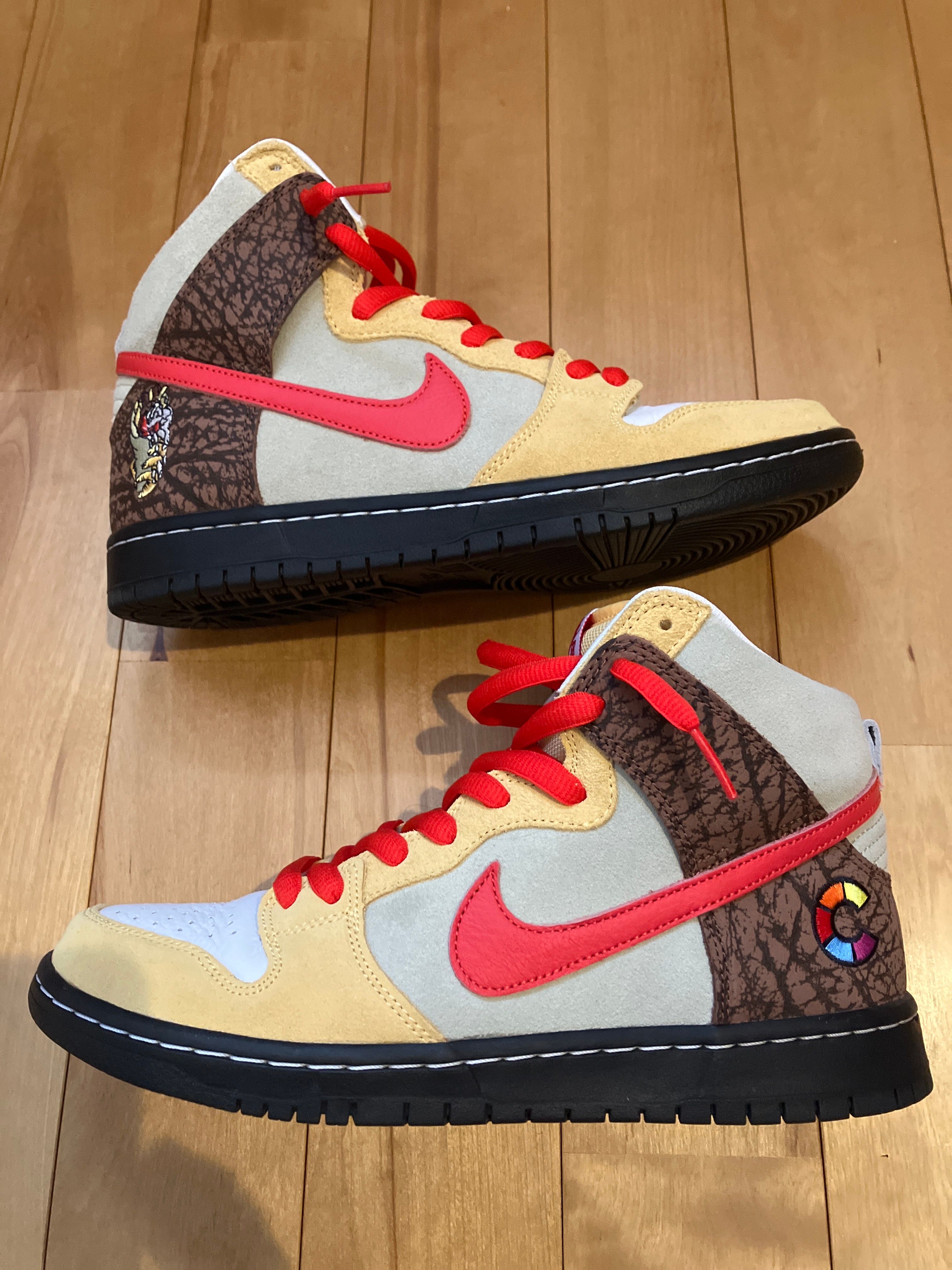 Color Skates x Nike SB Dunk High "Kebab And Destroy"