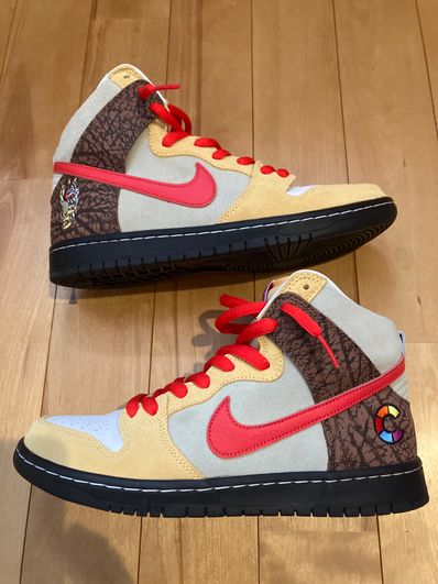 Color Skates x Nike SB Dunk High "Kebab And Destroy"
