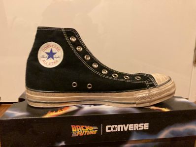 Back To The Future × Converse All Star US MT Hi "Black"