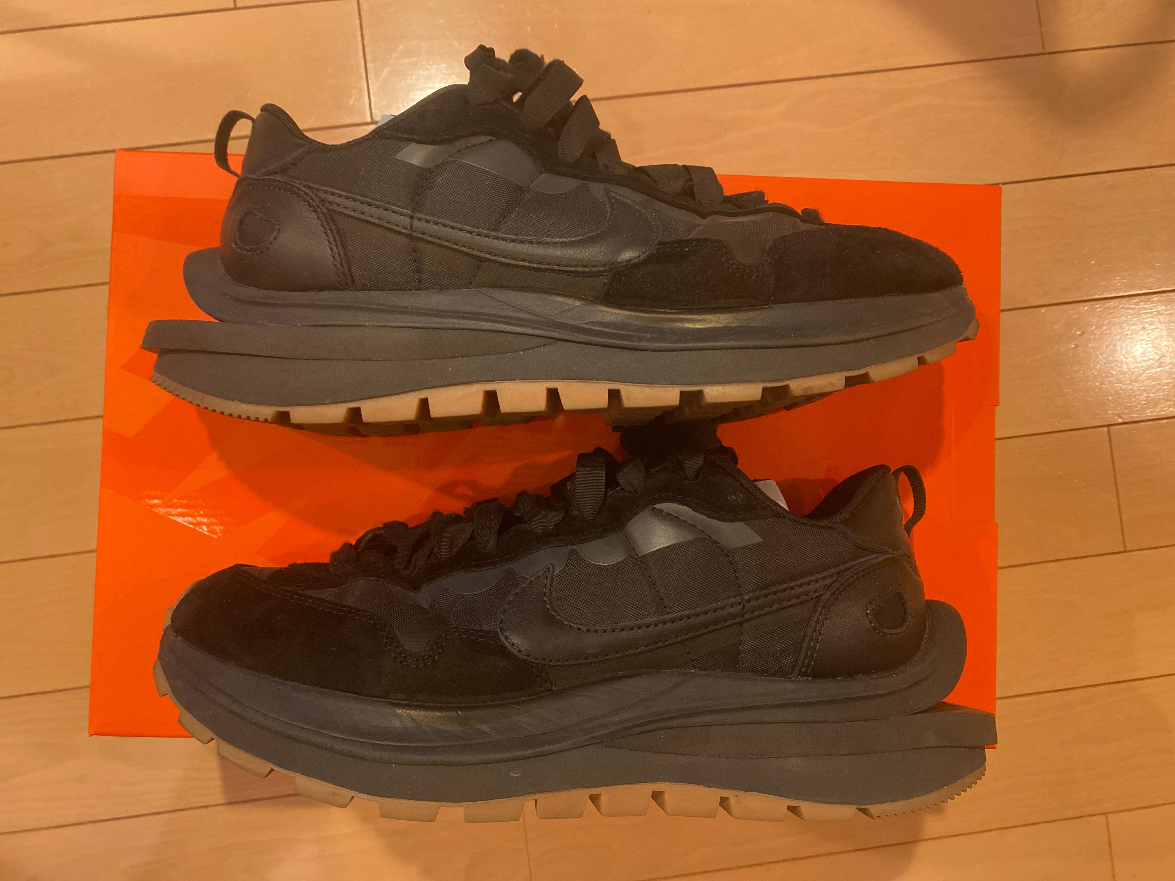 sacai × Nike VaporWaffle "Black Gum"