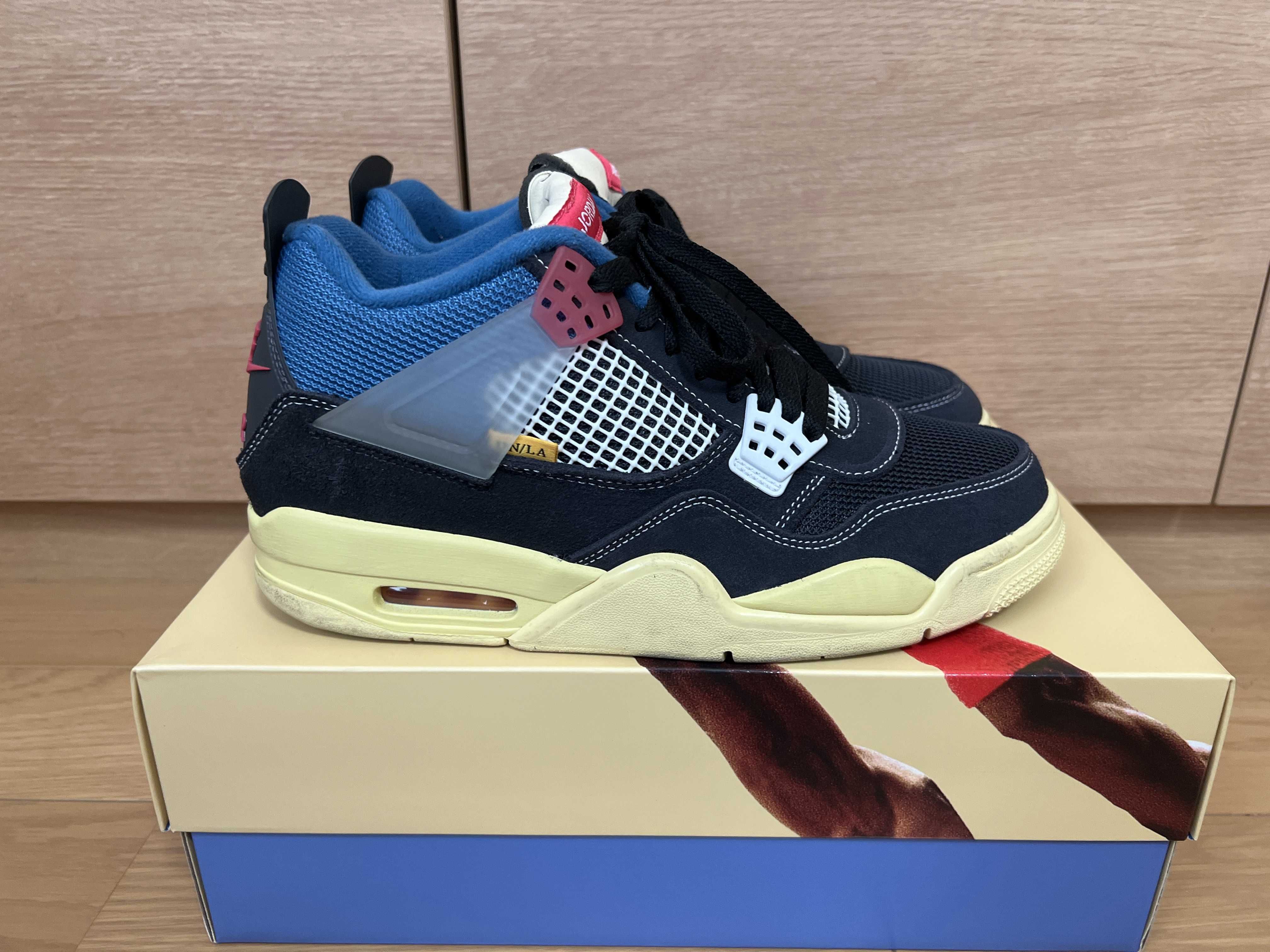 UNION × NIKE AIR JORDAN 4 "OFF NOIR"