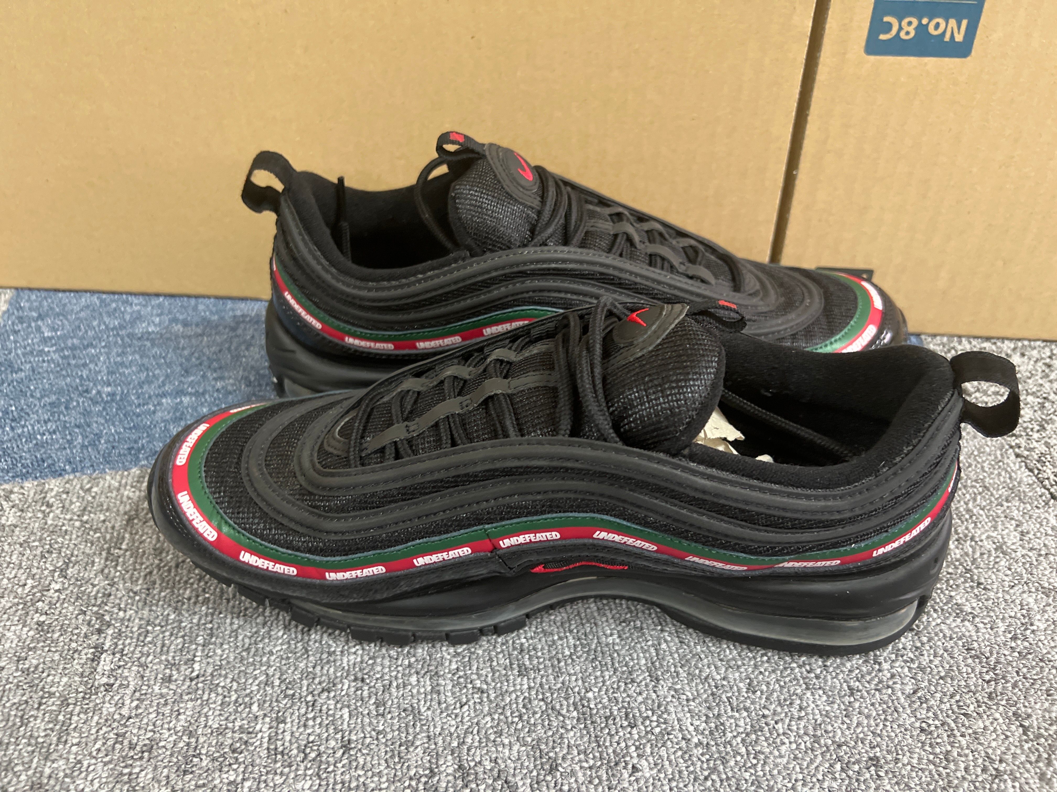 UNDEFEATED × Nike Air Max 97 OG "black"