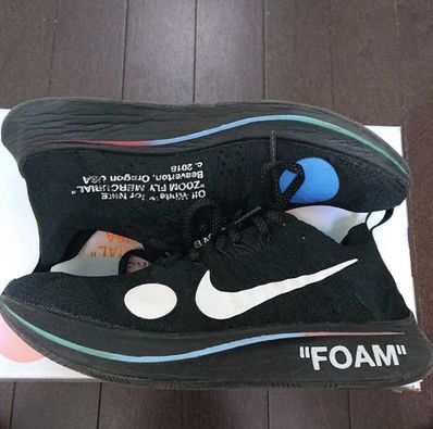 Off-White × Nike Zoom Fly Mercurial Flyknit "Black/White/Volt"