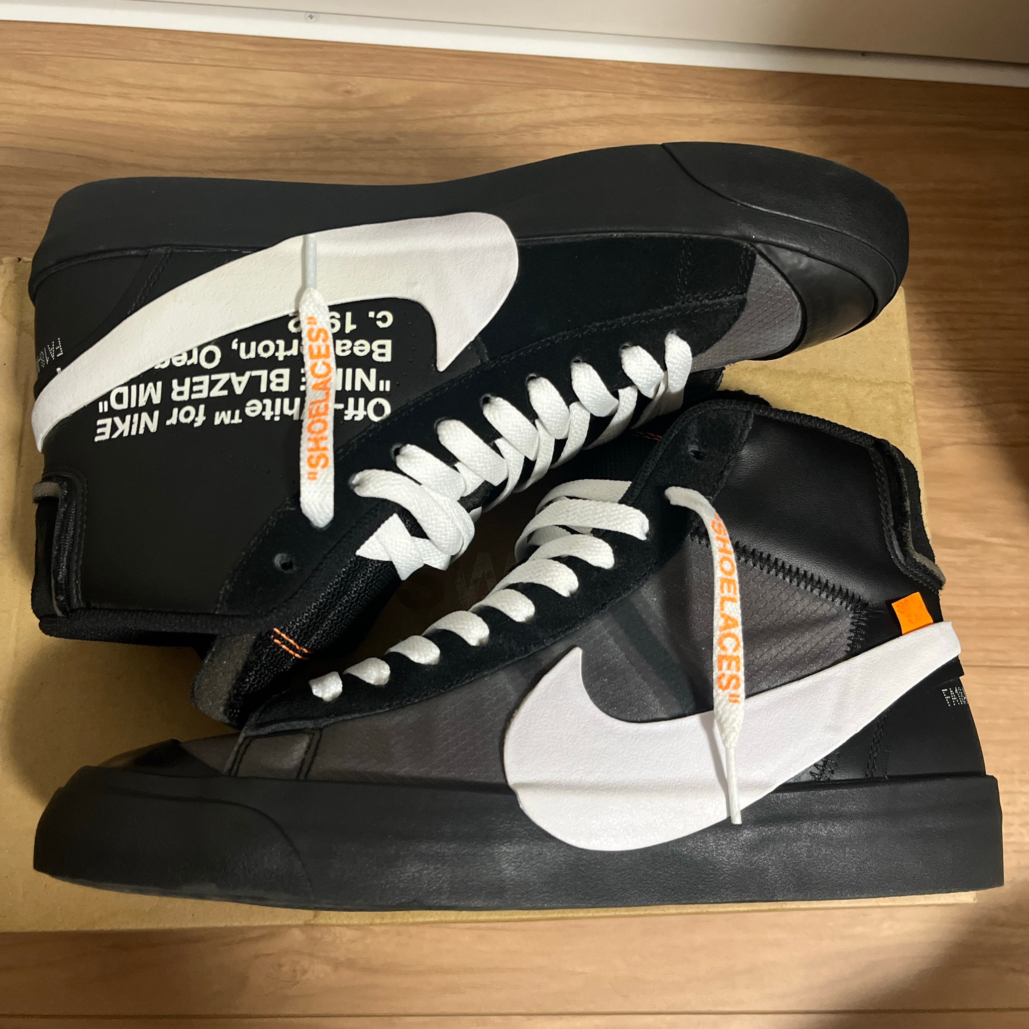 Off-White × Nike Blazer Studio Mid "Grim Reaper"