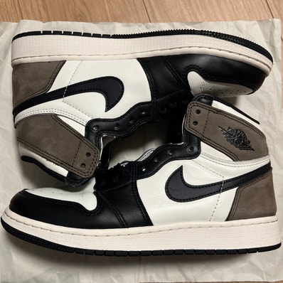 Nike GS Air Jordan 1 High OG "Sail/Dark Mocha/Black"