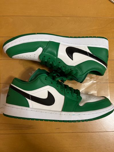 NIKE AIR JORDAN 1 LOW "PINE GREEN/WHITE"