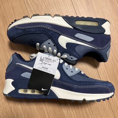 NIKE AIR MAX 90 "DIFFUSED BLUE/SAIL/MIDNIGHT NAVY/OBSIDIAN MIST"