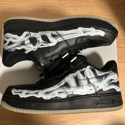 Nike Air Force 1 Low "Black Skeleton"