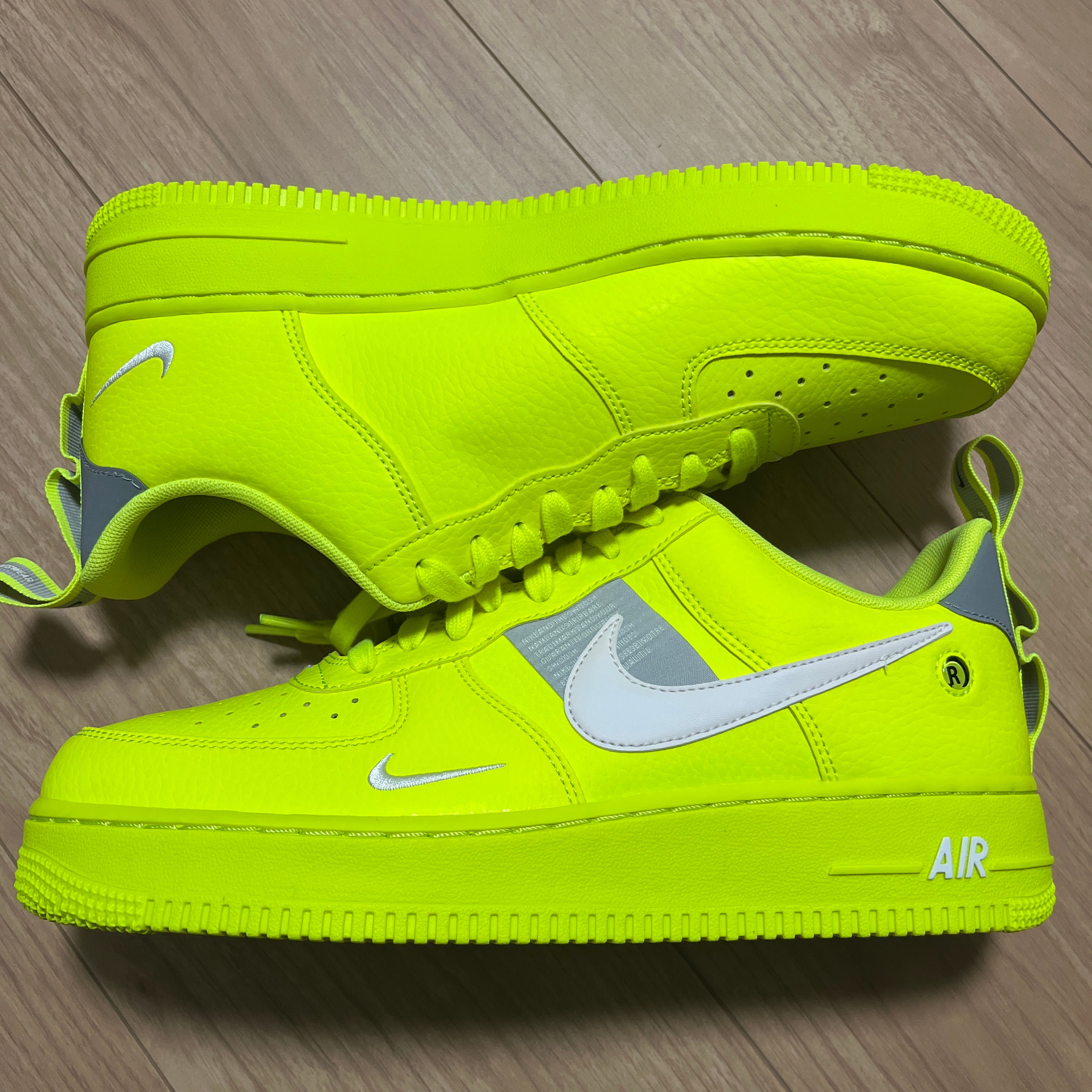 Nike Air Force 1 Low Utility "Volt/White/Black/Wolf Grey"