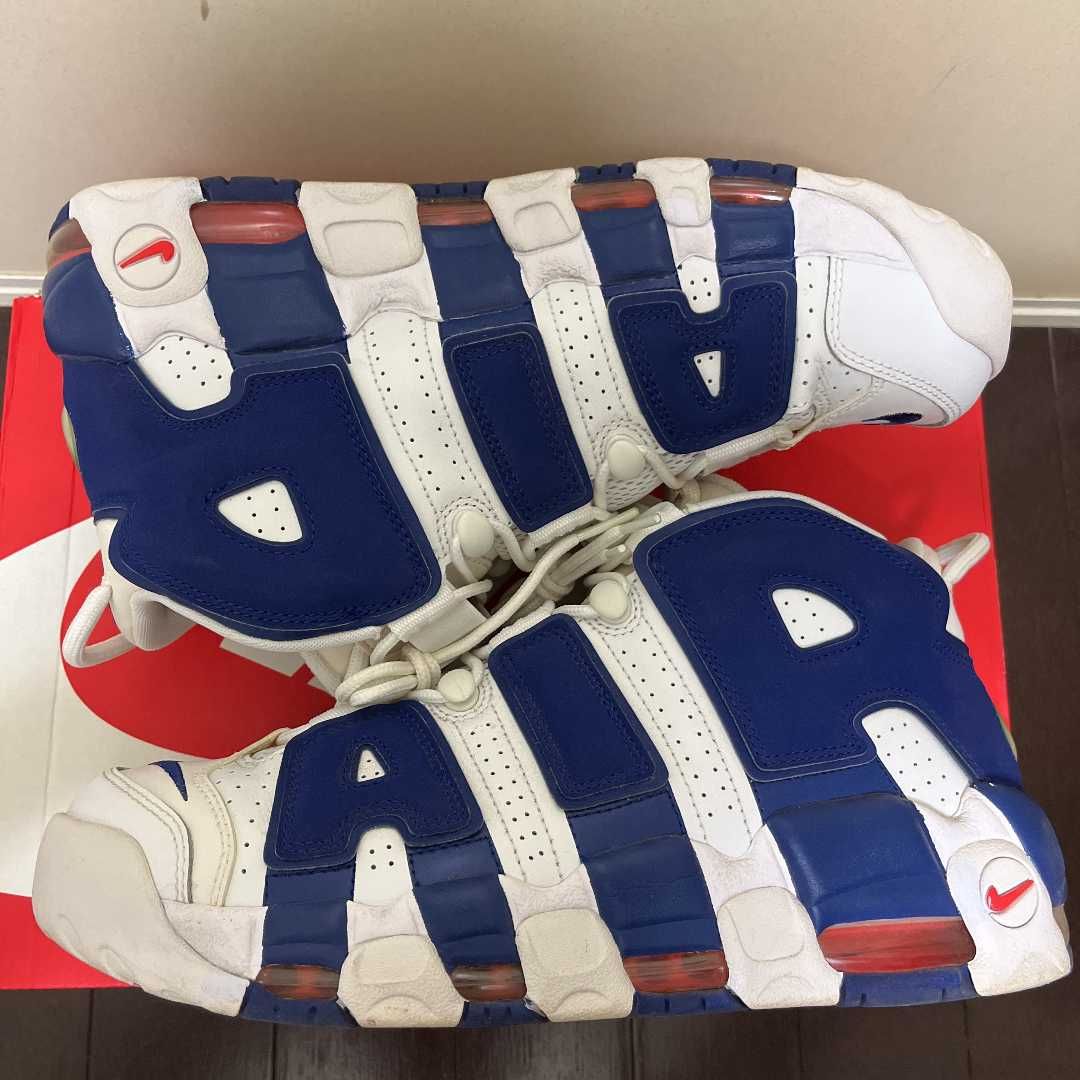 NIKE AIR MORE UPTEMPO 96 "WHITE/DEEP ROYAL BLUE"