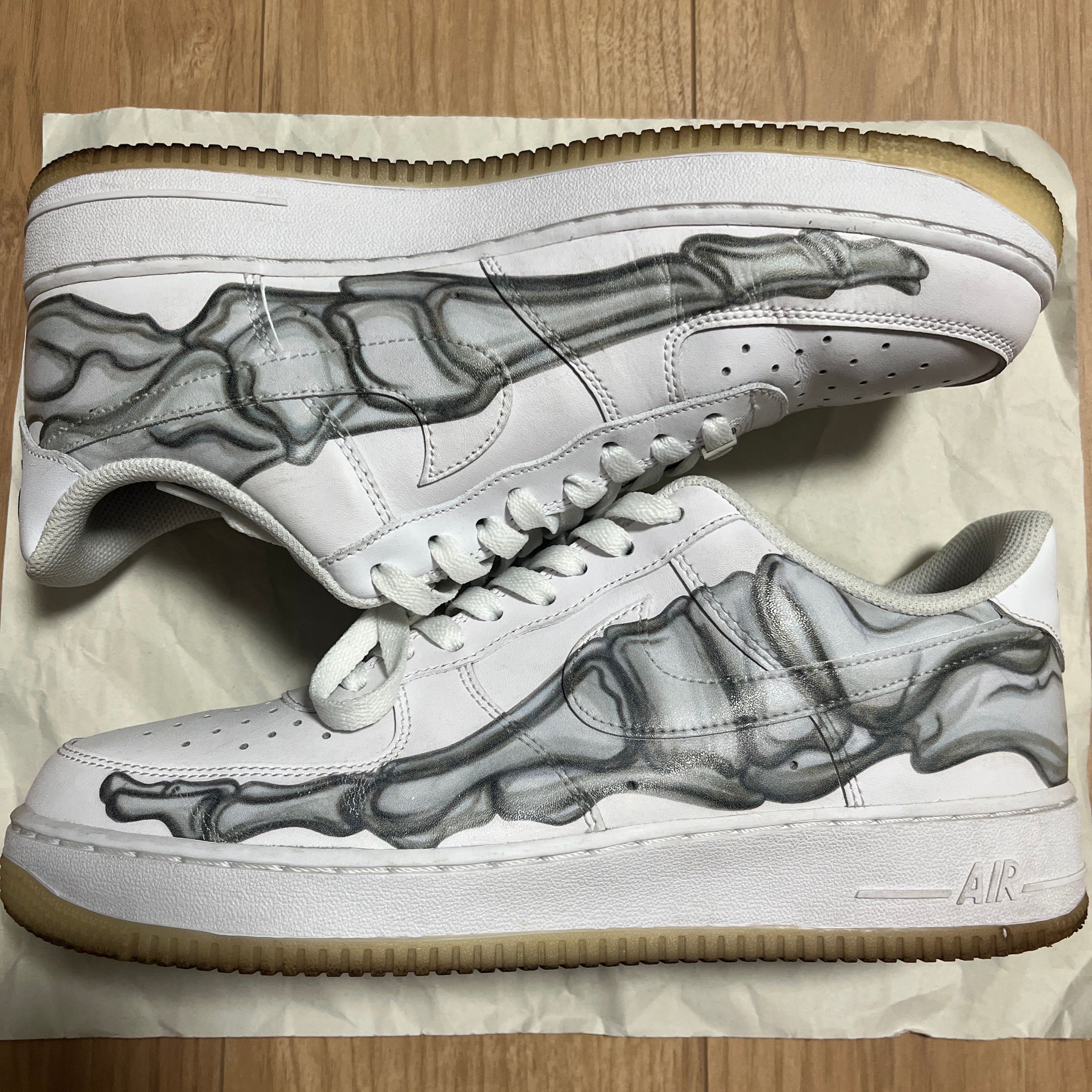 Nike Air Force 1 Low "White Skeleton"