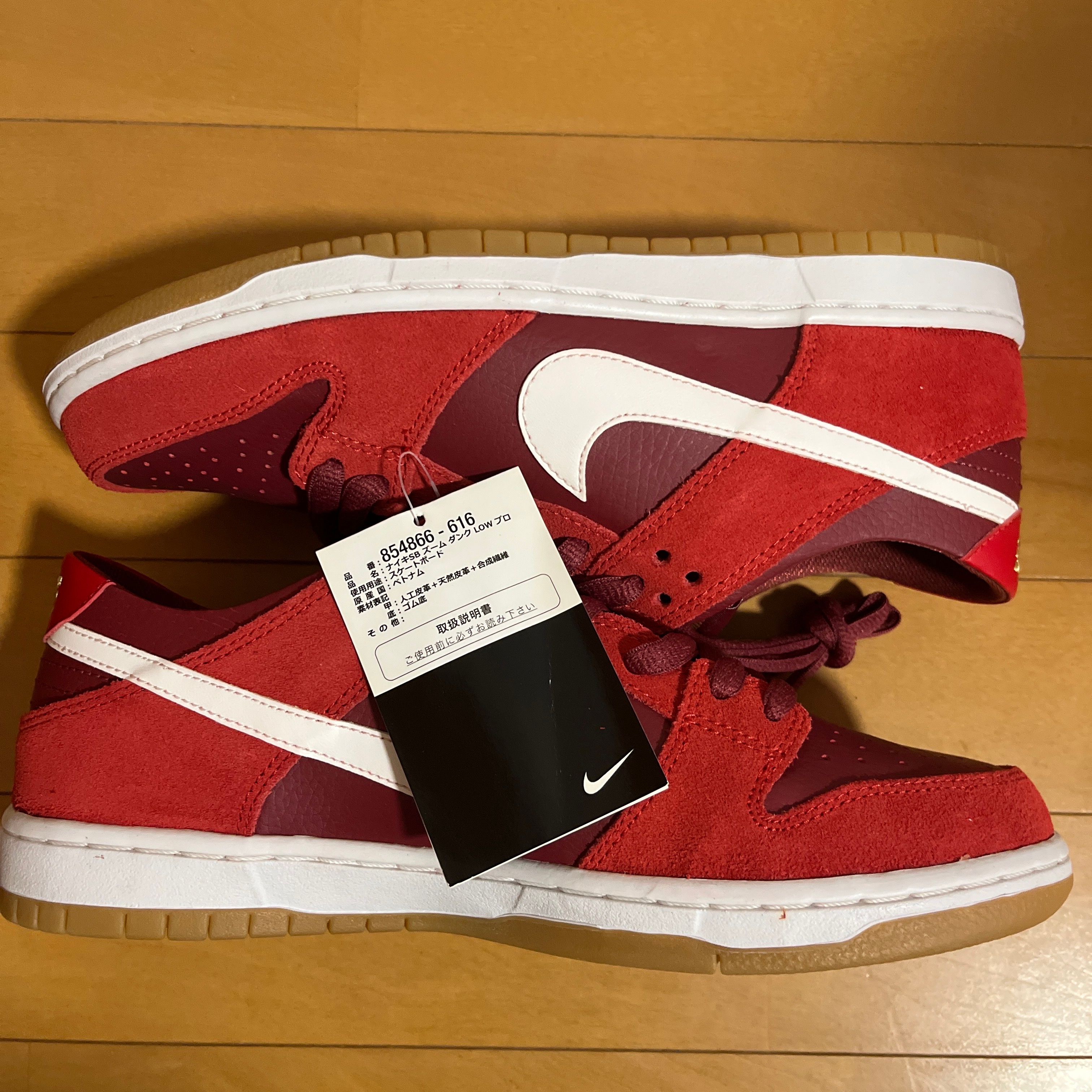 Nike SB Zoom Dunk Low "Track Red"