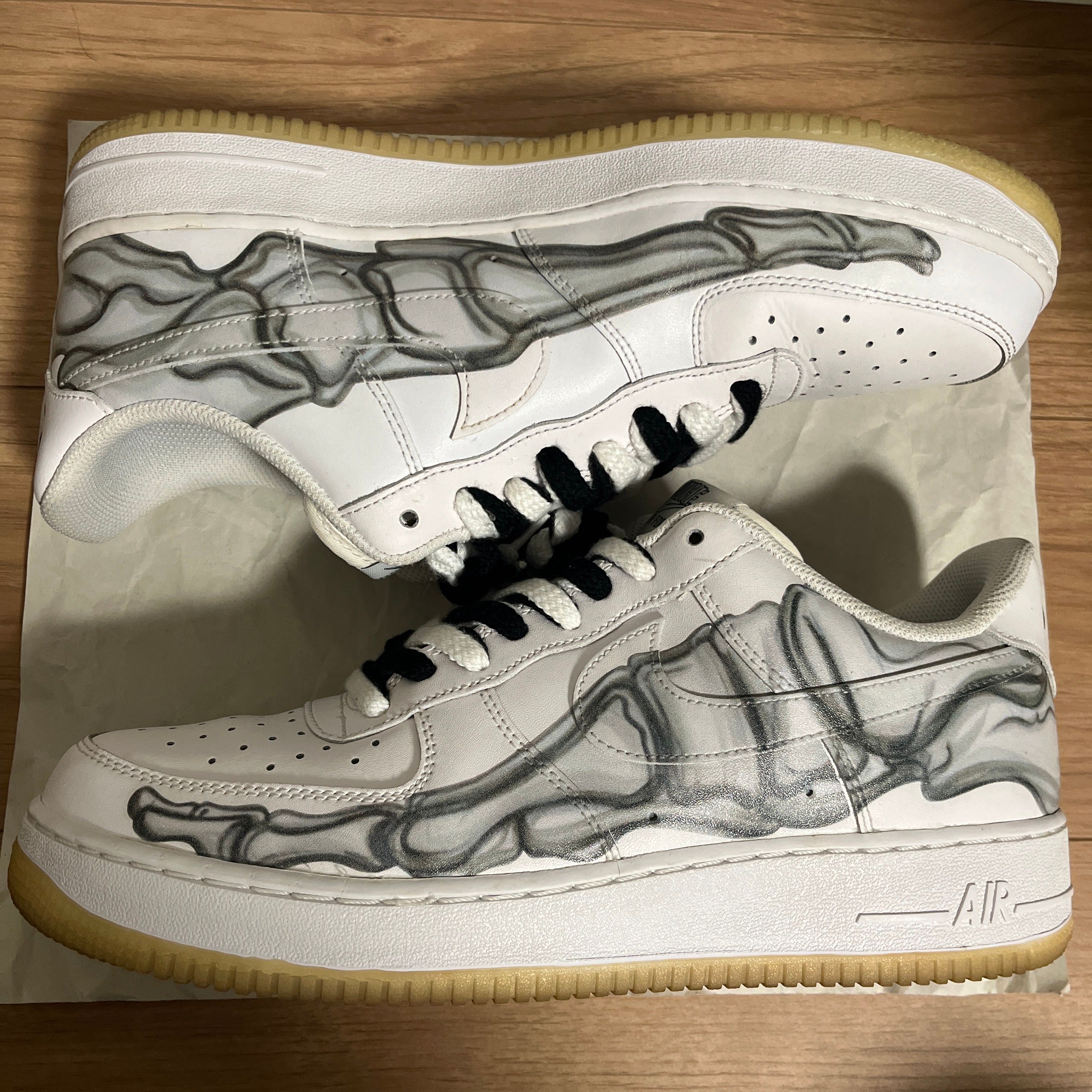Nike Air Force 1 Low "White Skeleton"