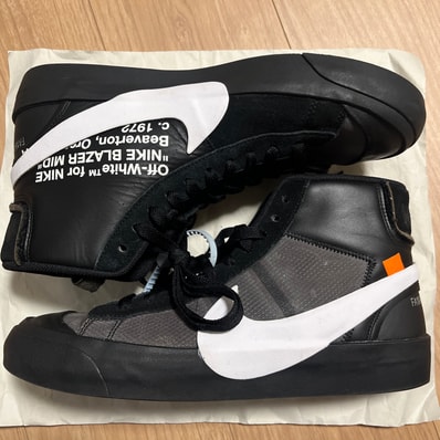 Off-White × Nike Blazer Studio Mid "Grim Reaper"