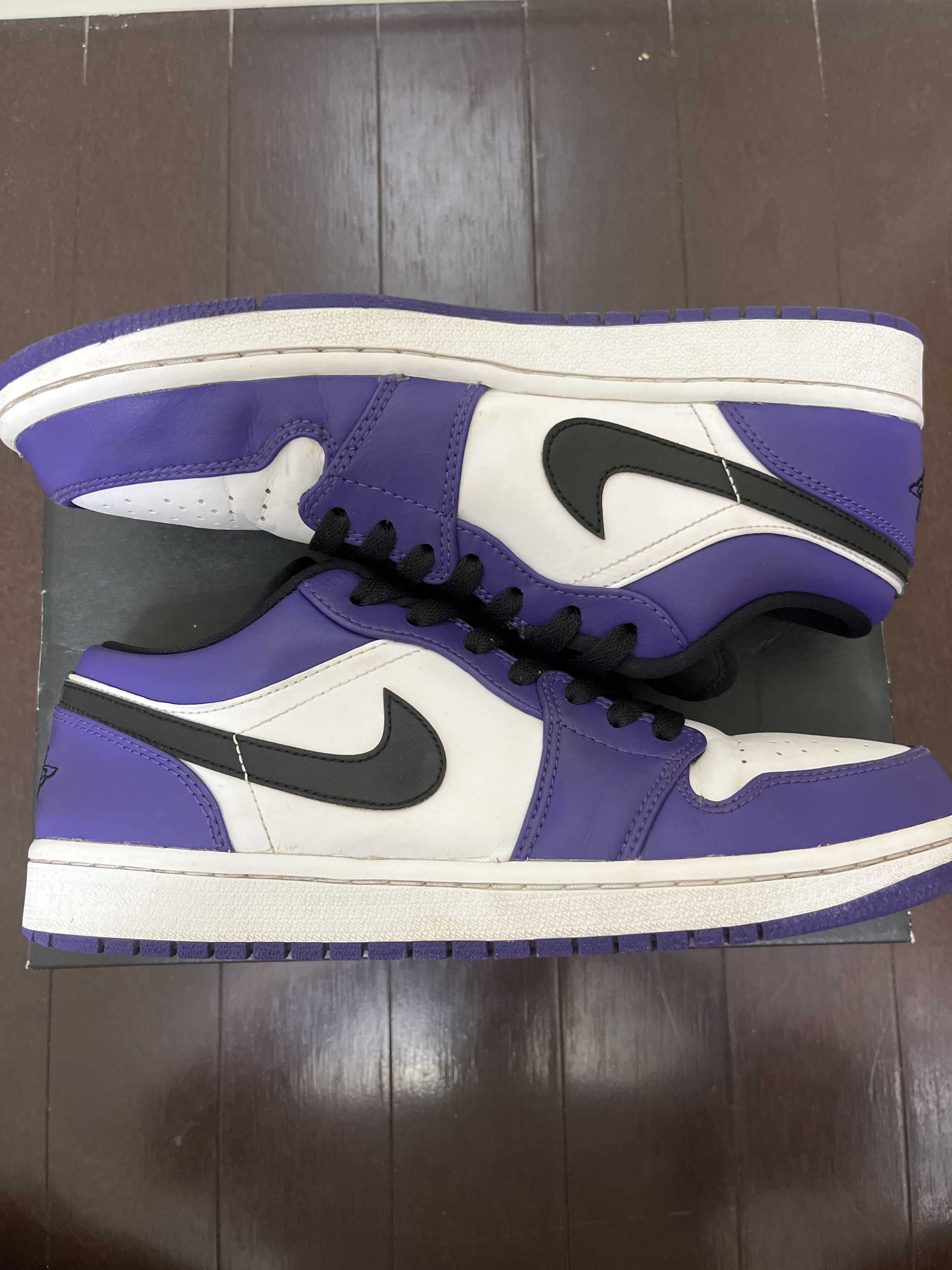 NIKE AIR JORDAN 1 LOW "COURT PURPLE"