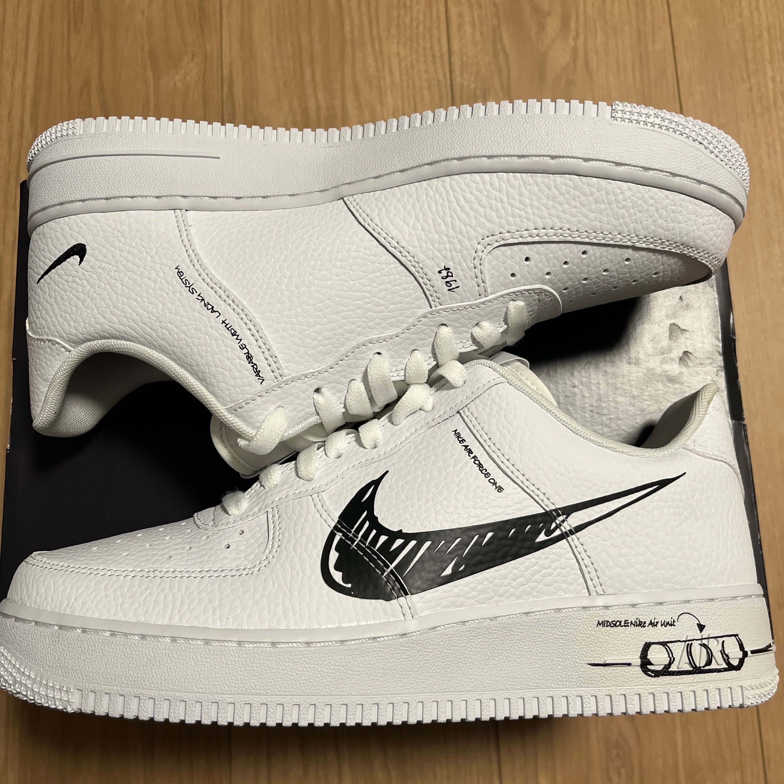 Nike Air Force 1 Low LV8 Utility "Black Sketch"