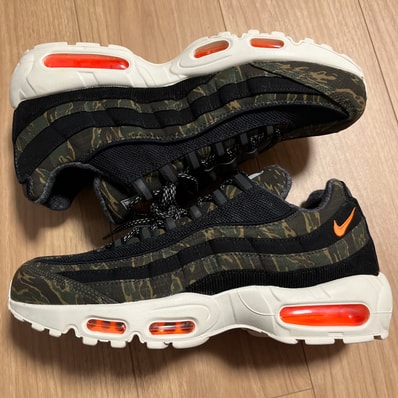 Carharte WIP × Nike Air Max 95 "Black/Sail/Total Orange"