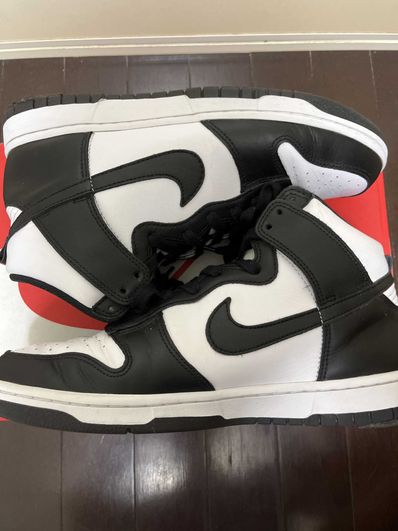 Nike Dunk High "Black and White"
