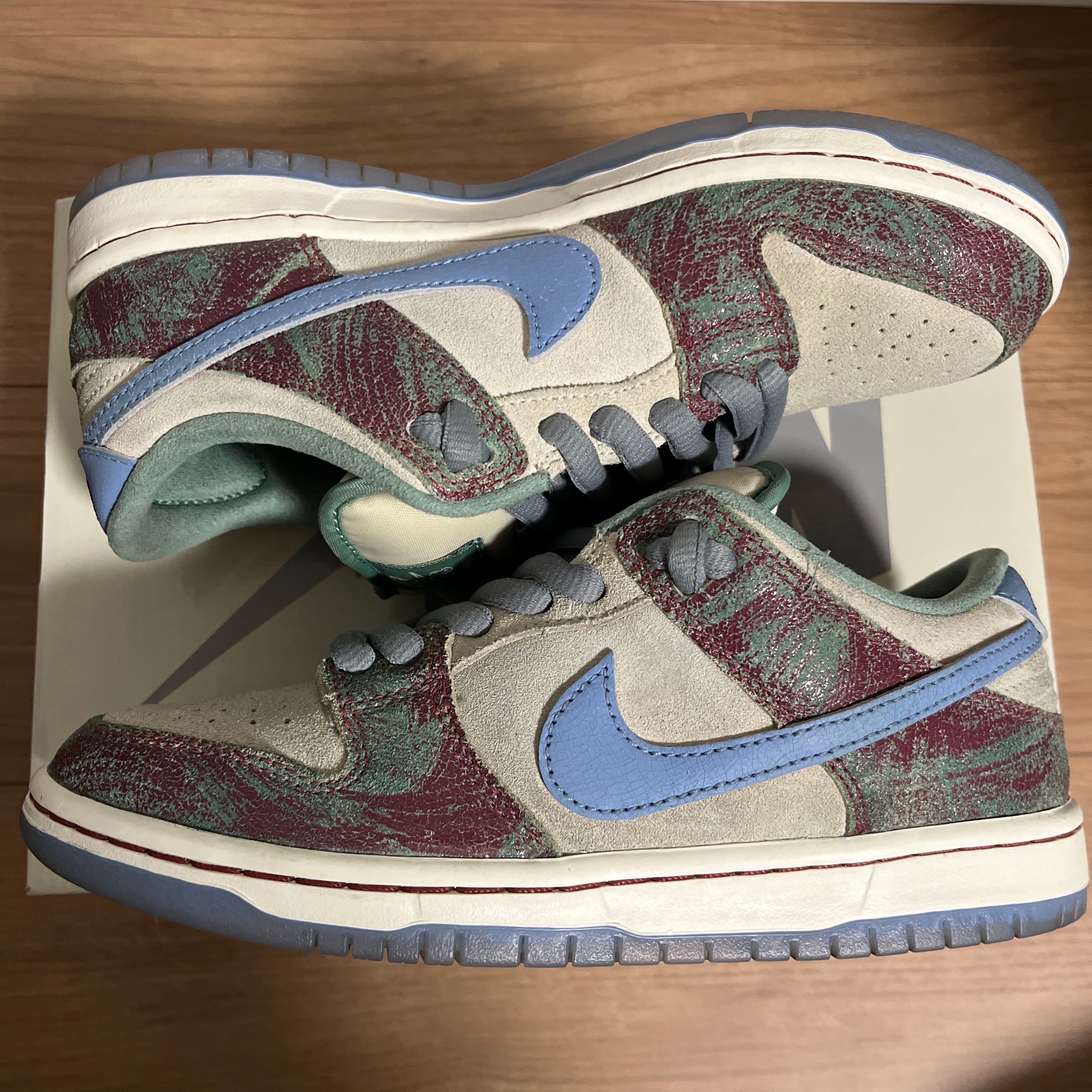 Crenshaw Skate Club × Nike SB Dunk Low PRO QS "Sail/Light Blue-Cedar"