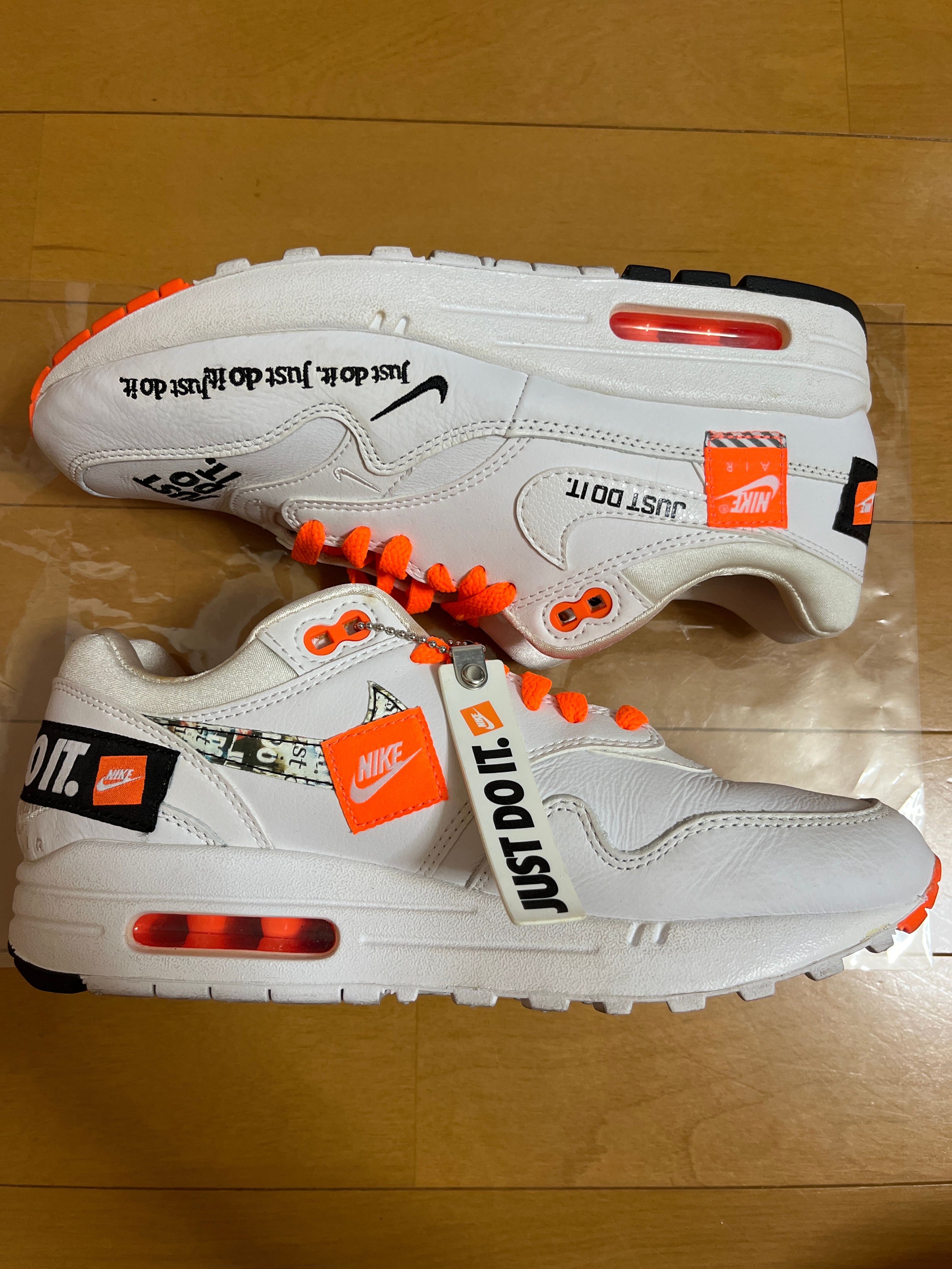 NIKE Women's AIR MAX 1 "WHITE JUST DO IT COLLECTION"