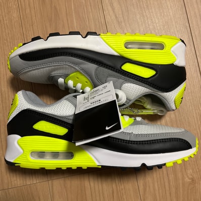 NIKE AIR MAX 90 "VOLT/PARTICLE GREY"