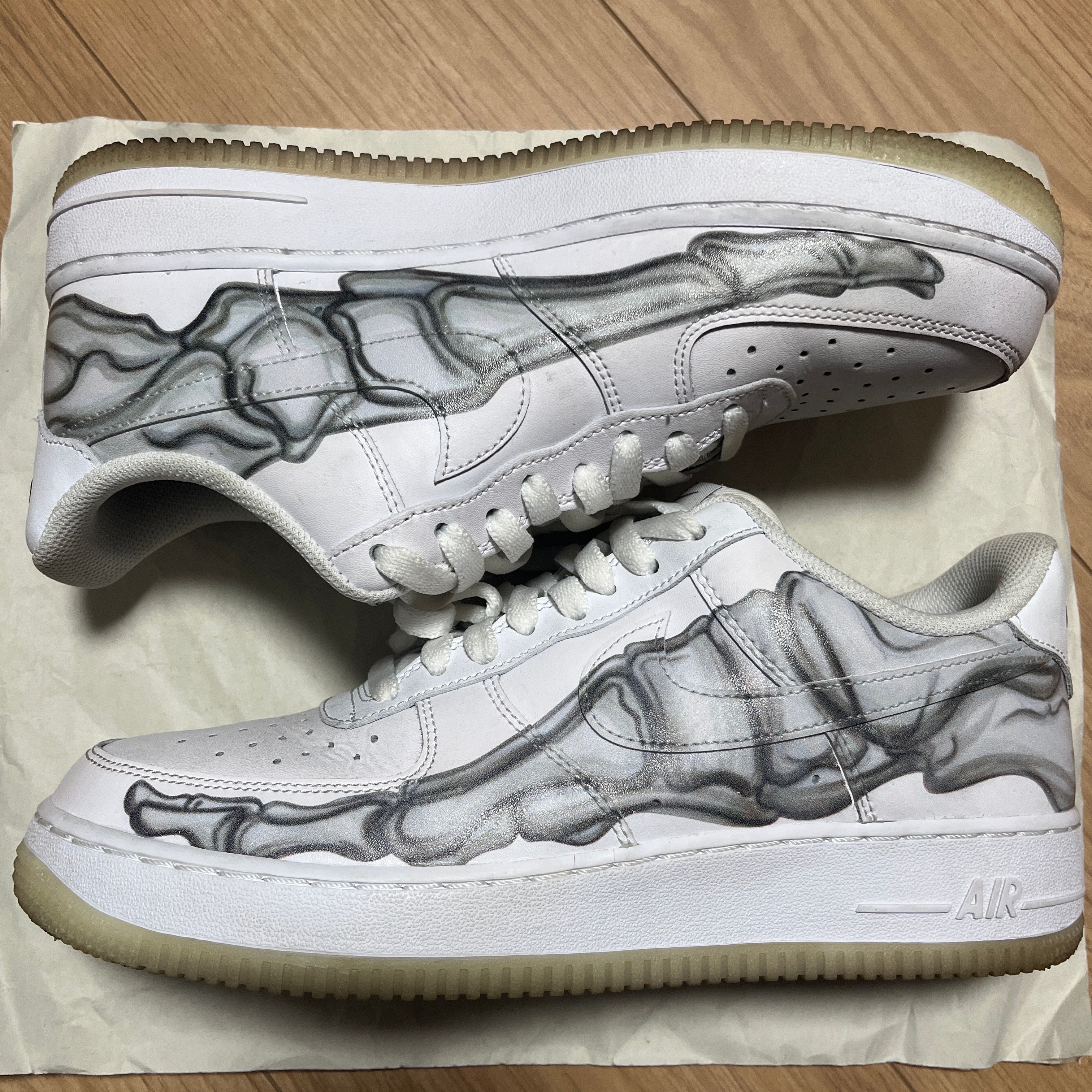 Nike Air Force 1 Low "White Skeleton"