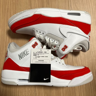 Nike Air Jordan 3 Retro "Tinker White/University Red"