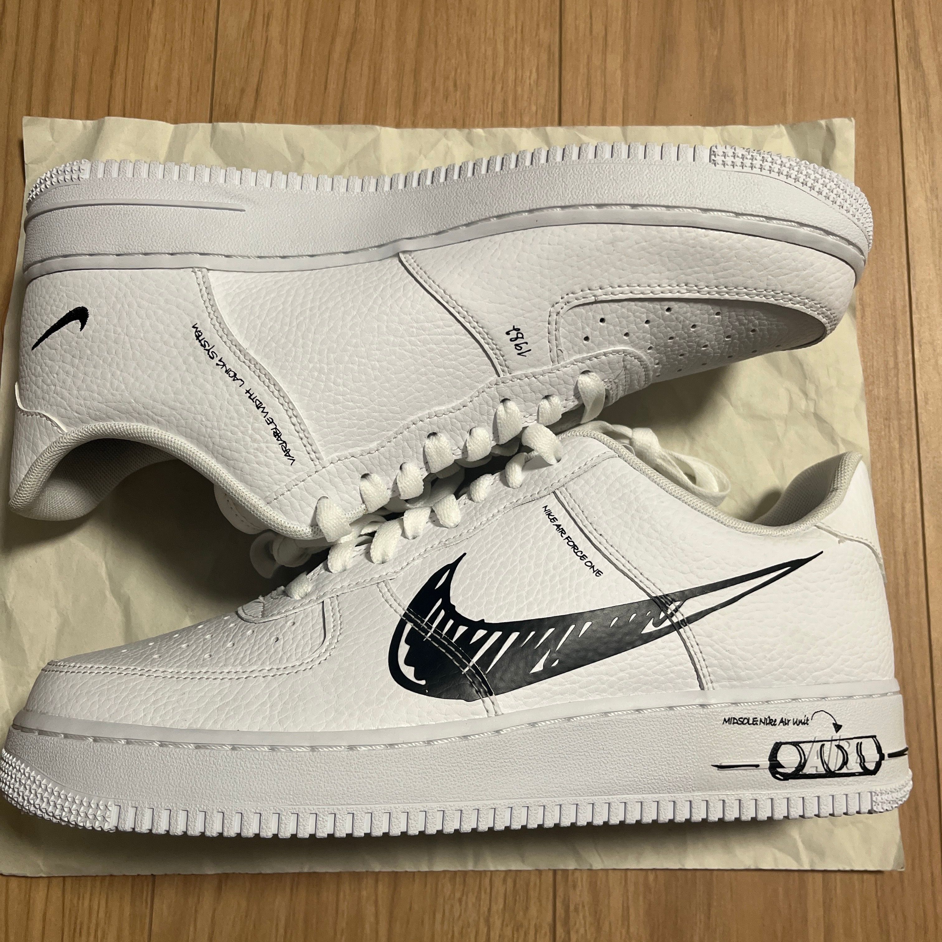 Nike Air Force 1 Low LV8 Utility "Black Sketch"