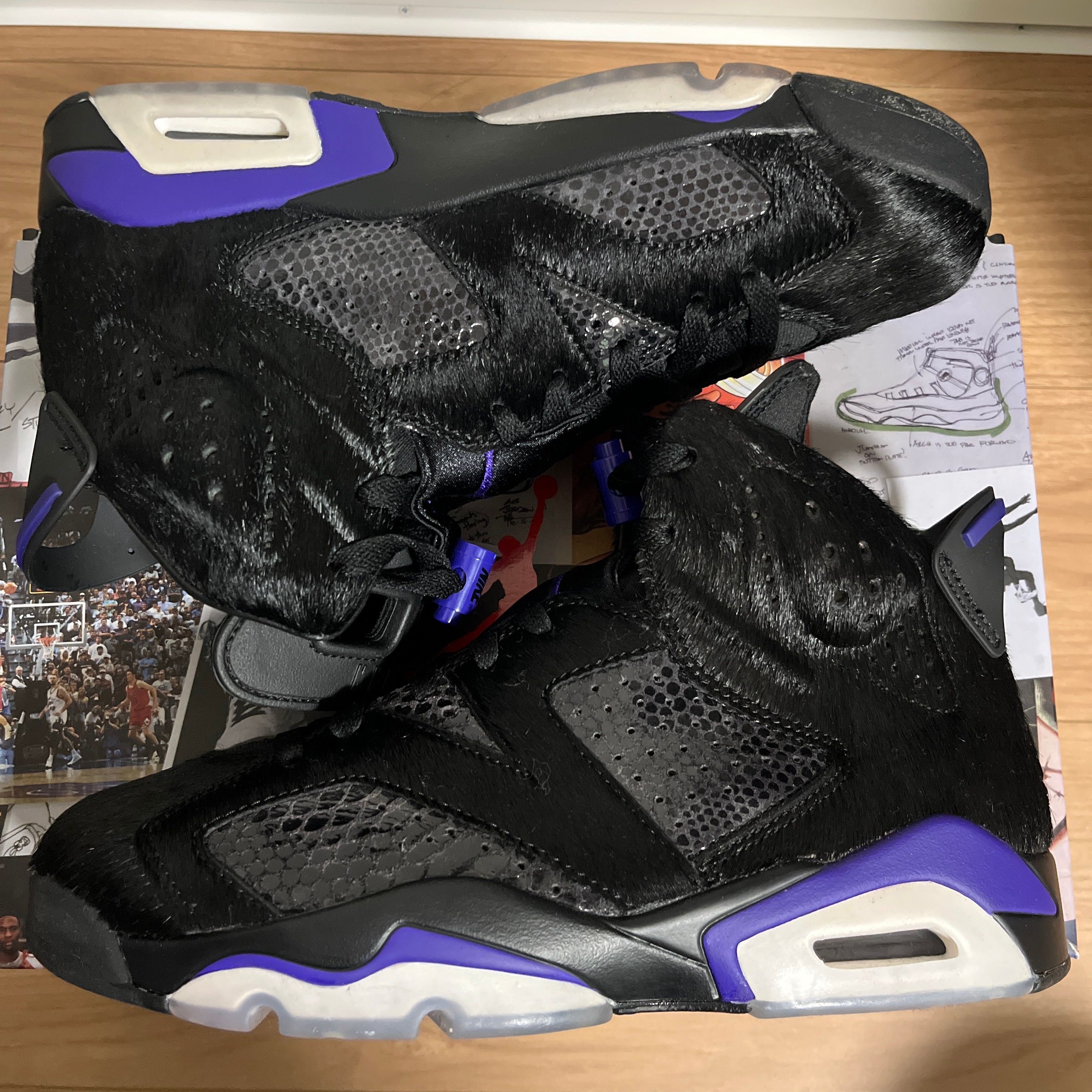 Nike Air Jordan 6 NRG "Black/Dark Concord"