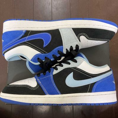 Nike Air Jordan 1 Low "White/Black/Blue"