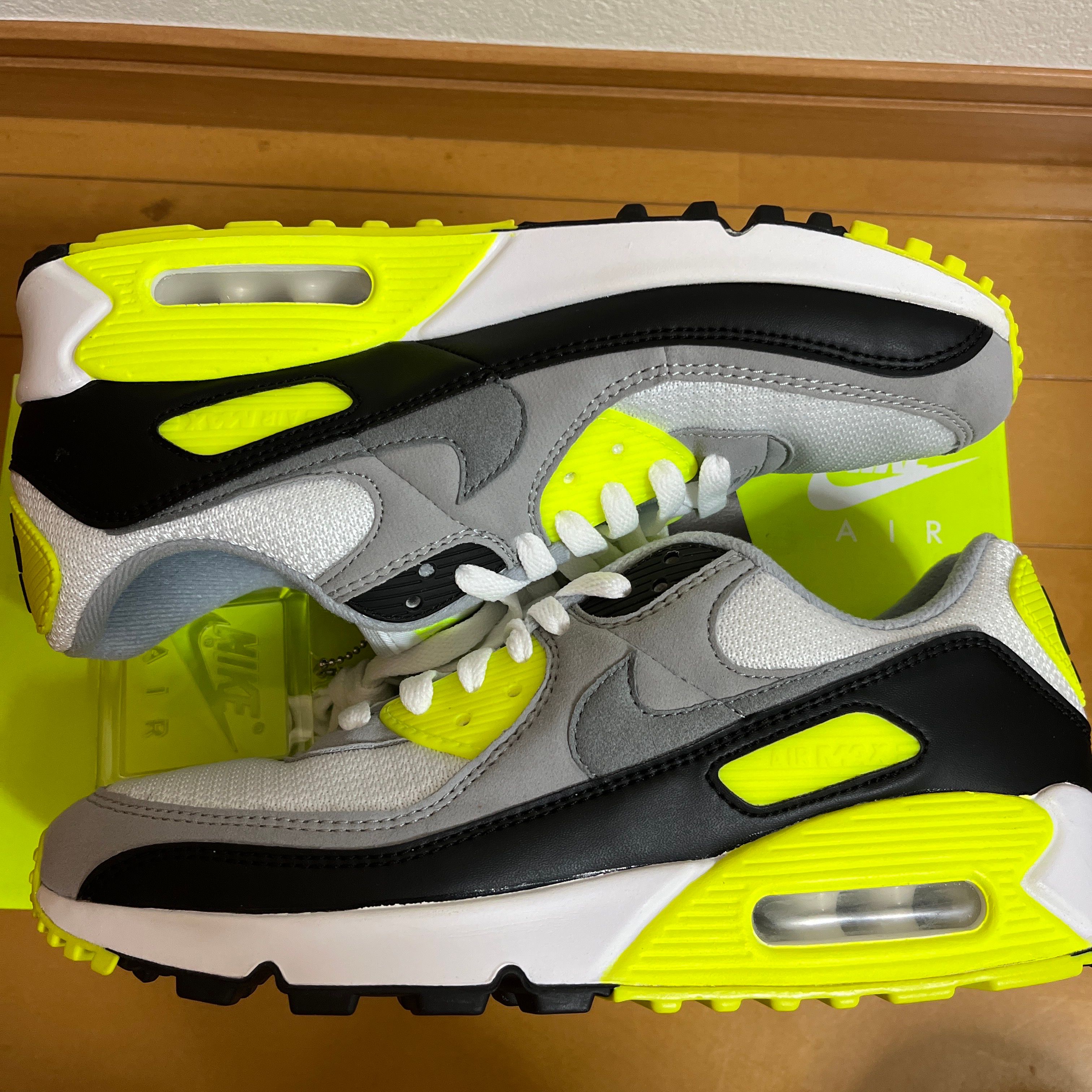 NIKE AIR MAX 90 "VOLT/PARTICLE GREY"