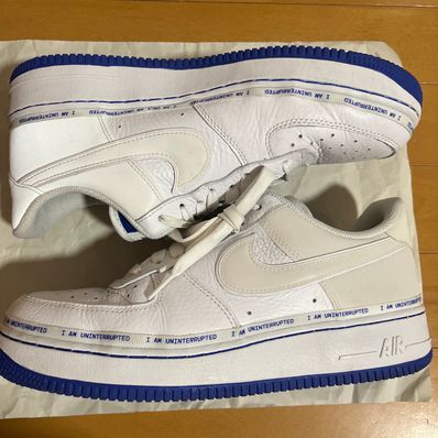 Uninterrupted × Nike Air Force 1 "White/Lapis Blue"