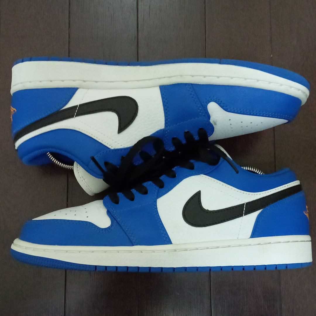 NIKE AIR JORDAN 1 LOW "WHITE/BLUE/ORANGE"