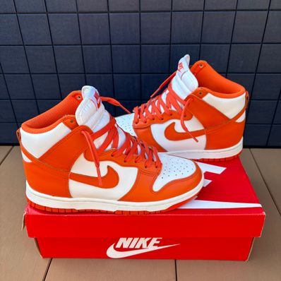 NIKE Women's DUNK HIGH "ORANGE BLAZE"