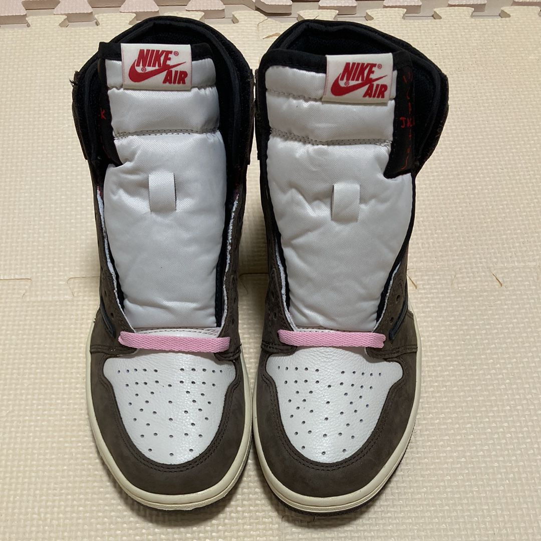 Travis Scott × Nike Air Jordan 1 Retro High OG TS SP "Sail/Dark Mocha"