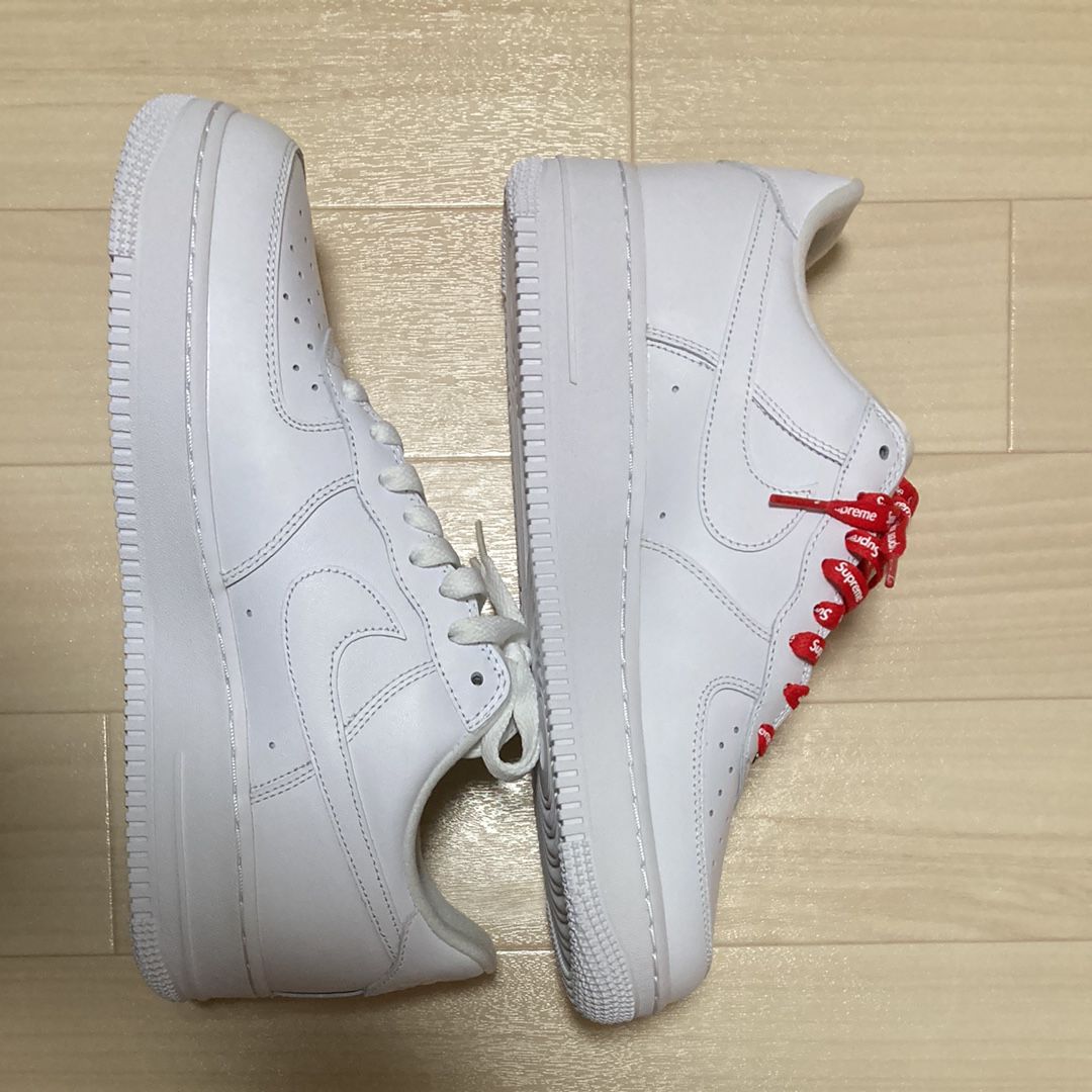 Supreme × Nike Air Force 1 Low "White"