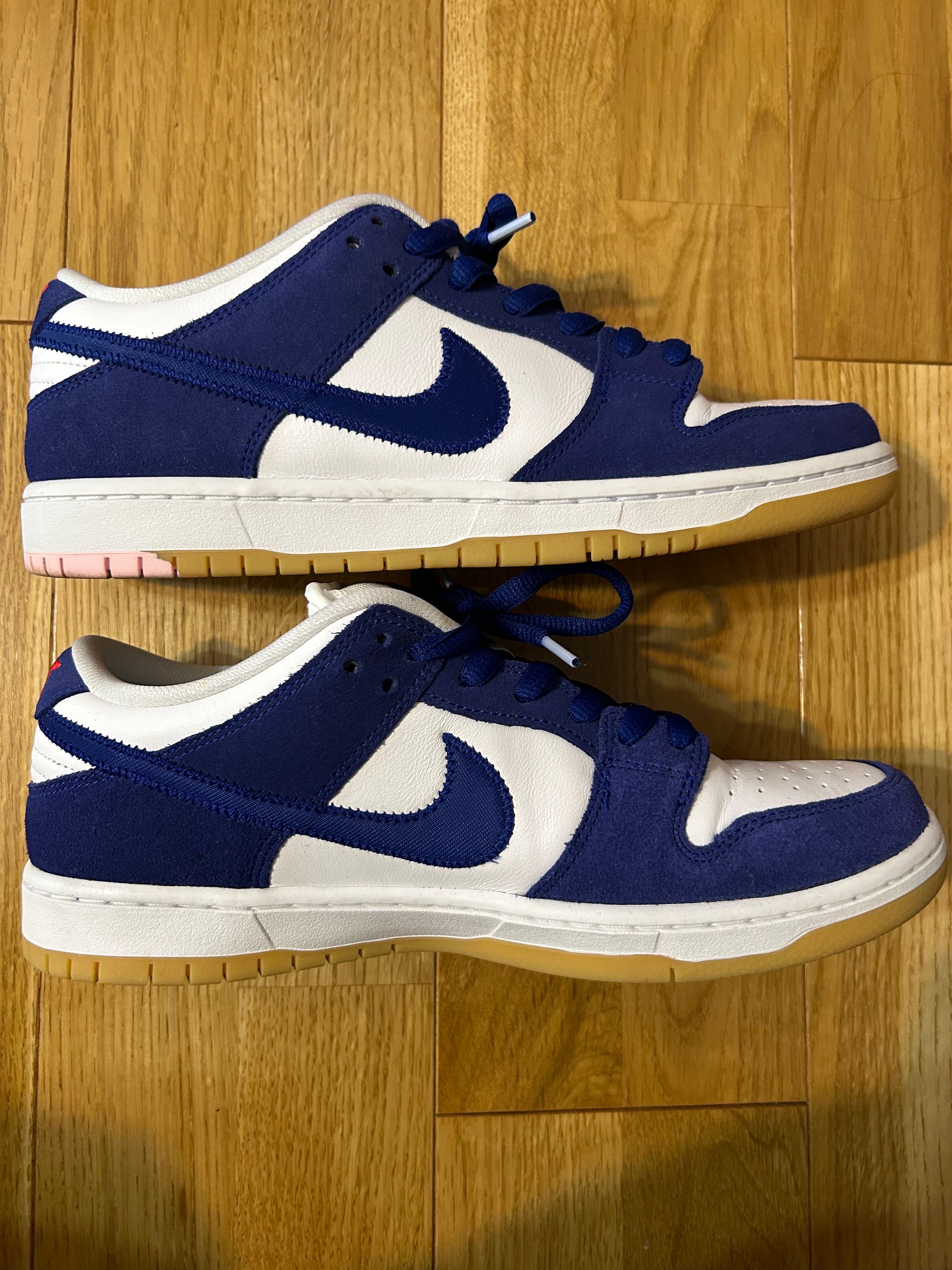 Nike SB Dunk Low "Los Angeles Dodgers/Deep Royal Blue"