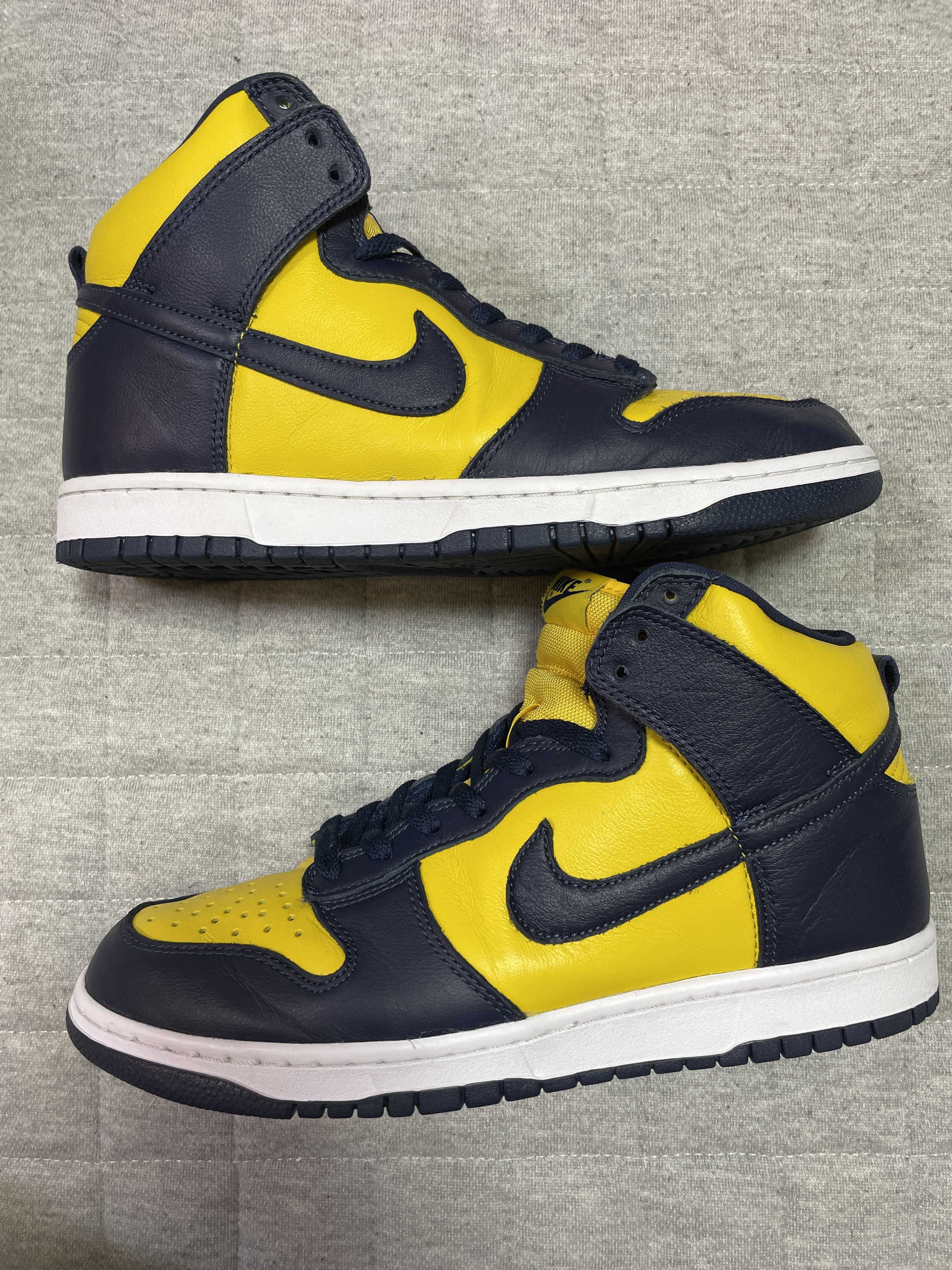 Nike Dunk High "Michigan"