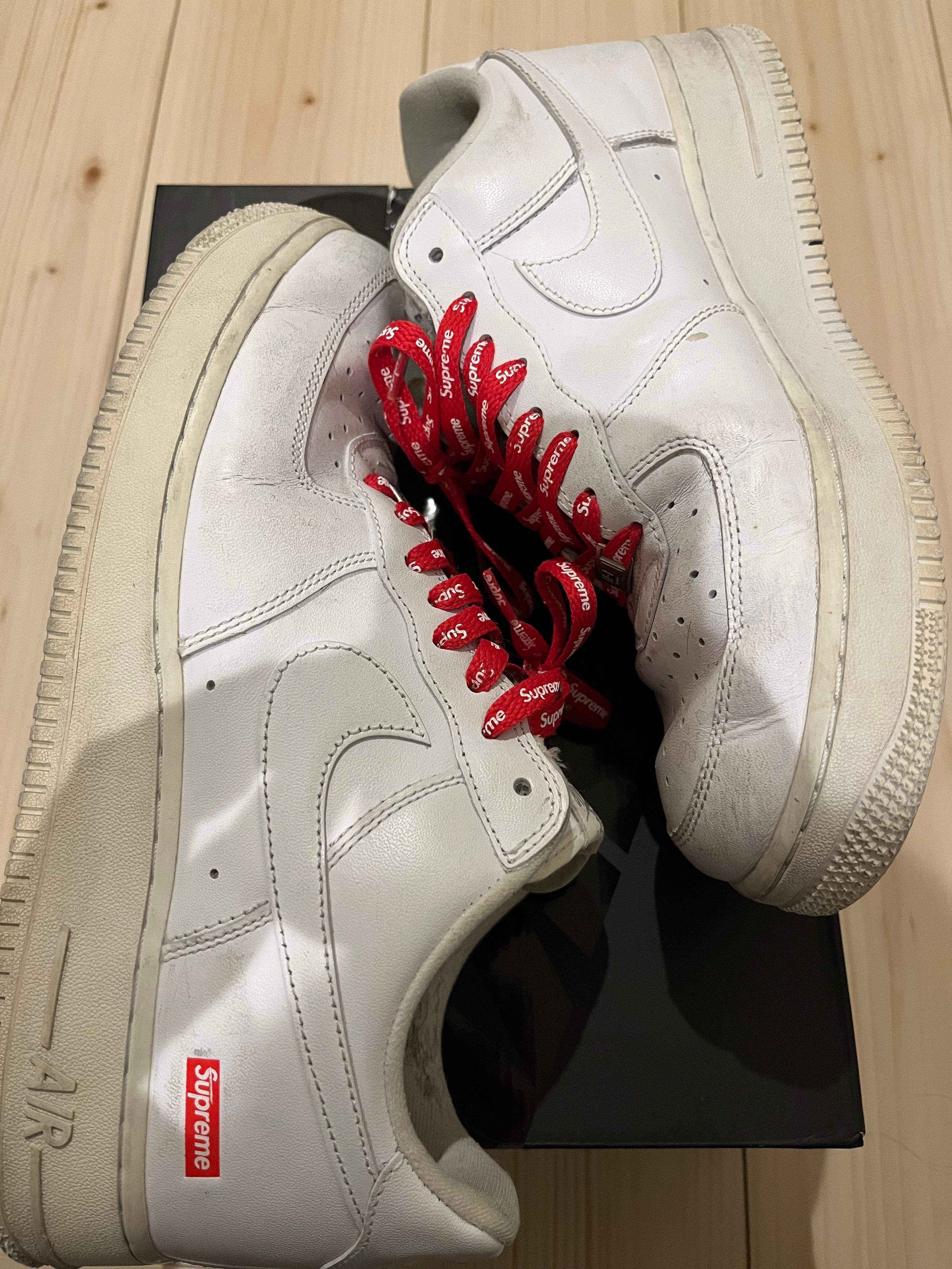 Supreme × Nike Air Force 1 Low "White"