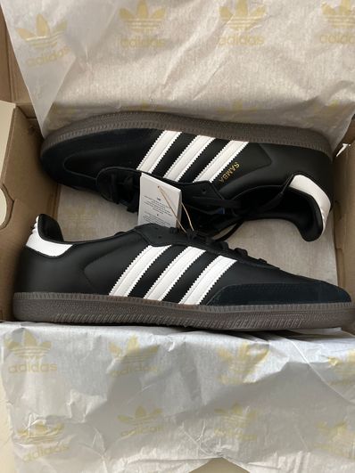 adidas Samba OG "Core Black/Cloud White/Gum"