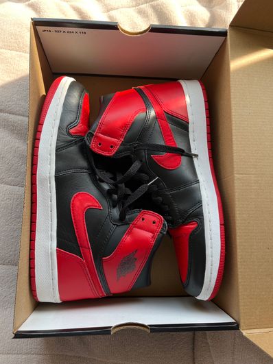 Nike Air Jordan 1 Retro High "Black Varsity Red/Bred"(2001)