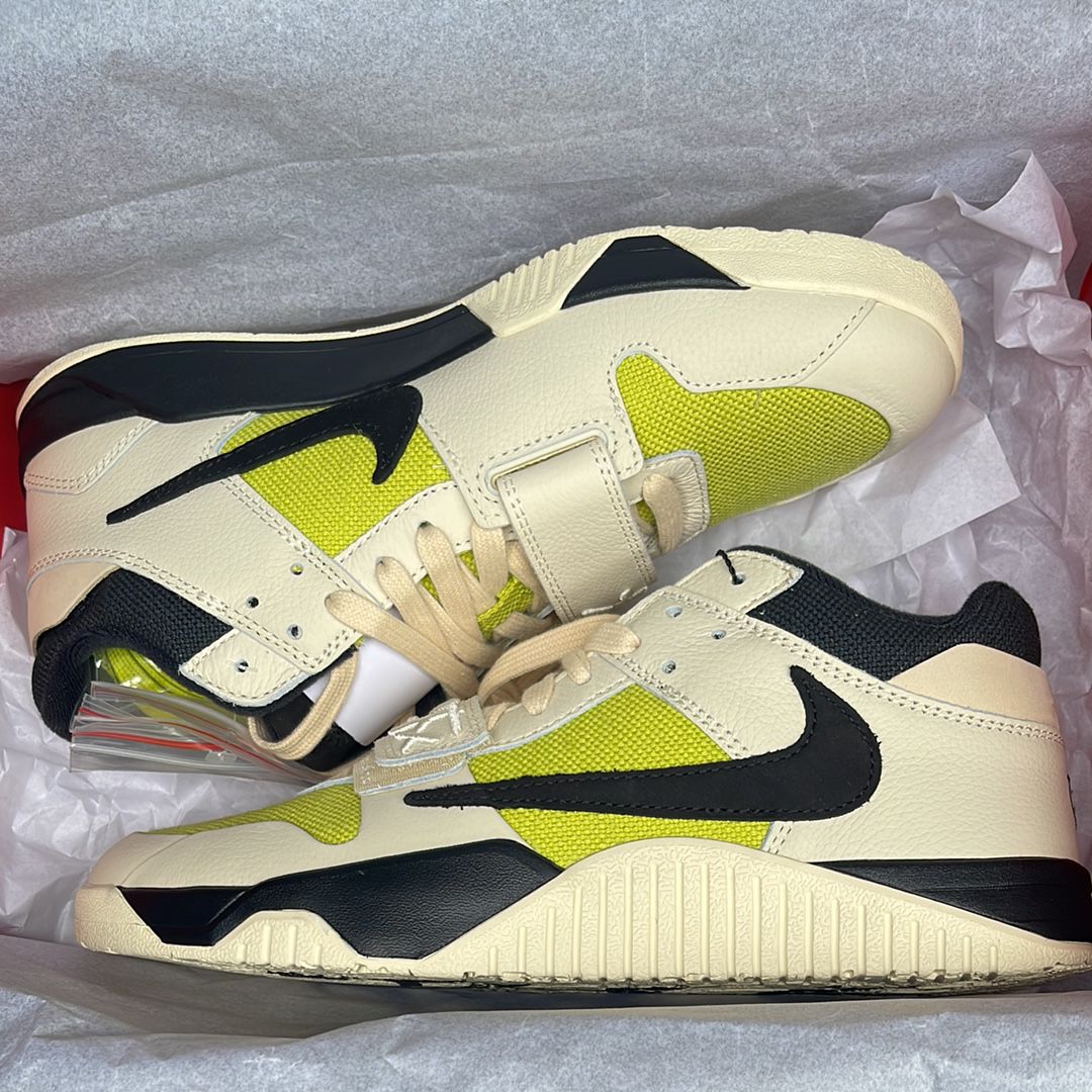 Travis Scott × Nike Jordan Jumpman Jack TR CJ1 T-Rexx "Bright Cactus"