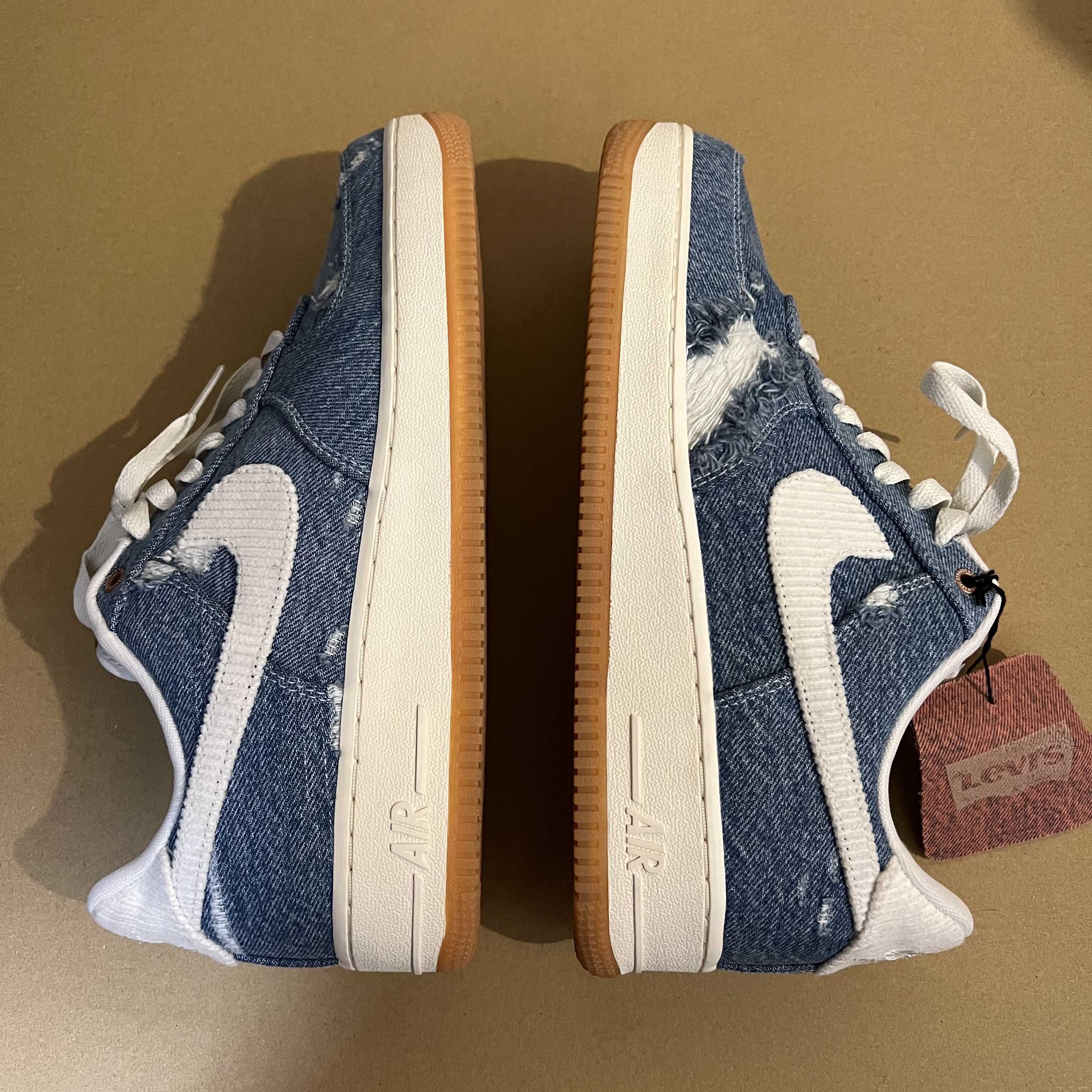 Levi’s®︎ × Nike Air Force 1 Low "White/Denim" (Nike By You)