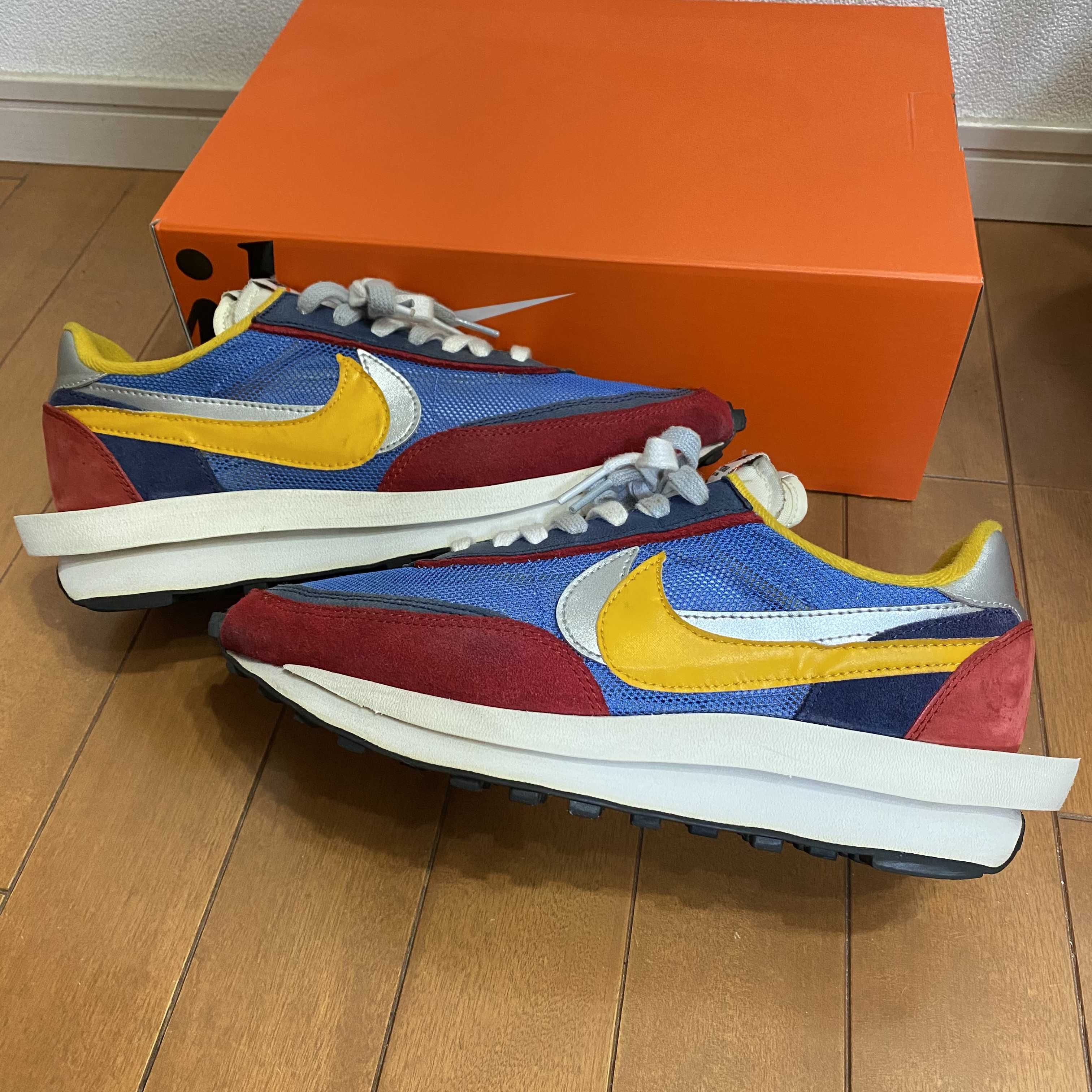 sacai × Nike LDV Waffle "Red/Blue"